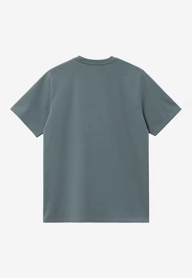 Carhartt WIP - Chase Cozy Blue/Gold - T-Shirt - Image 2