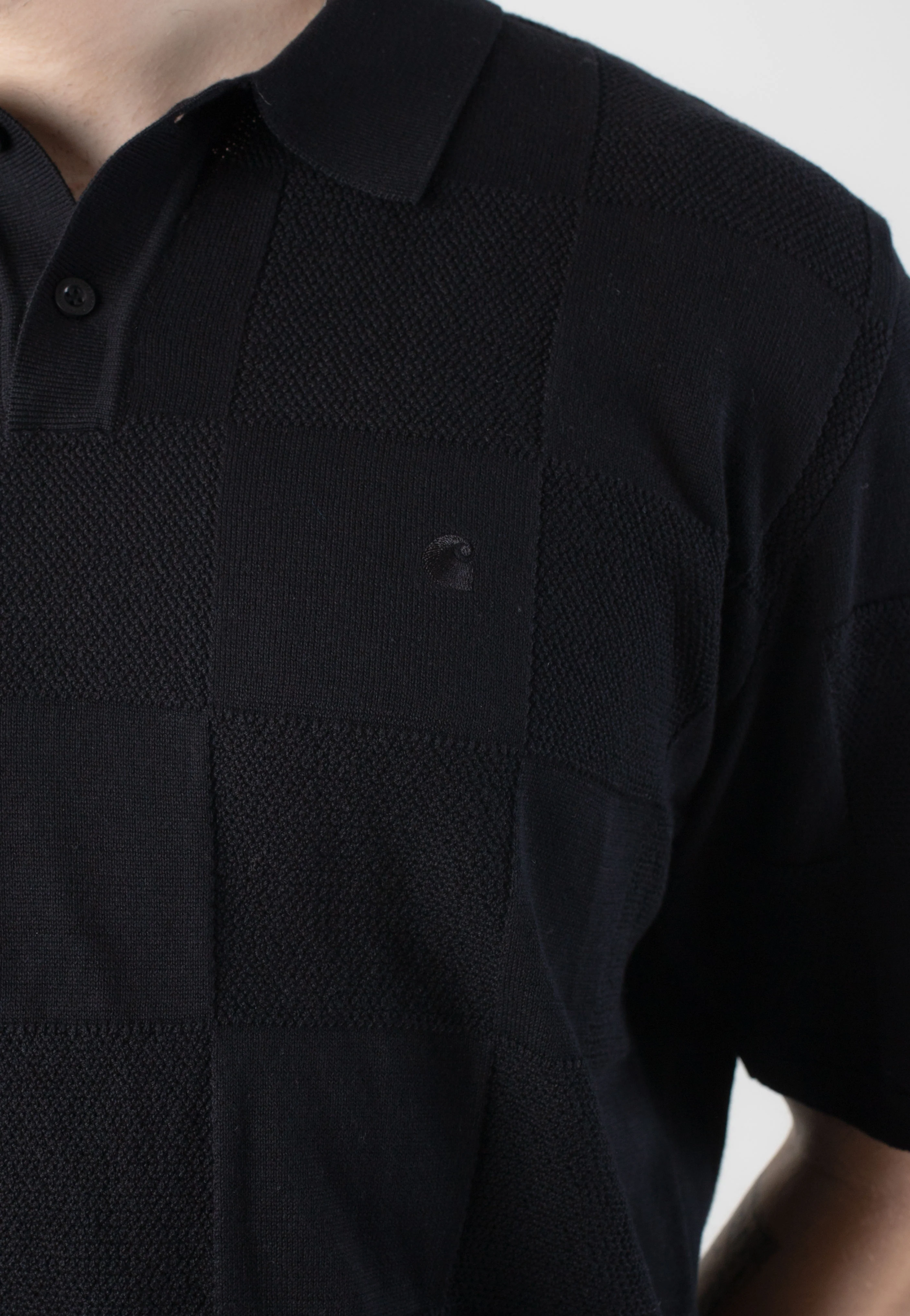 Carhartt WIP - Checker Black - Polo - Image 3