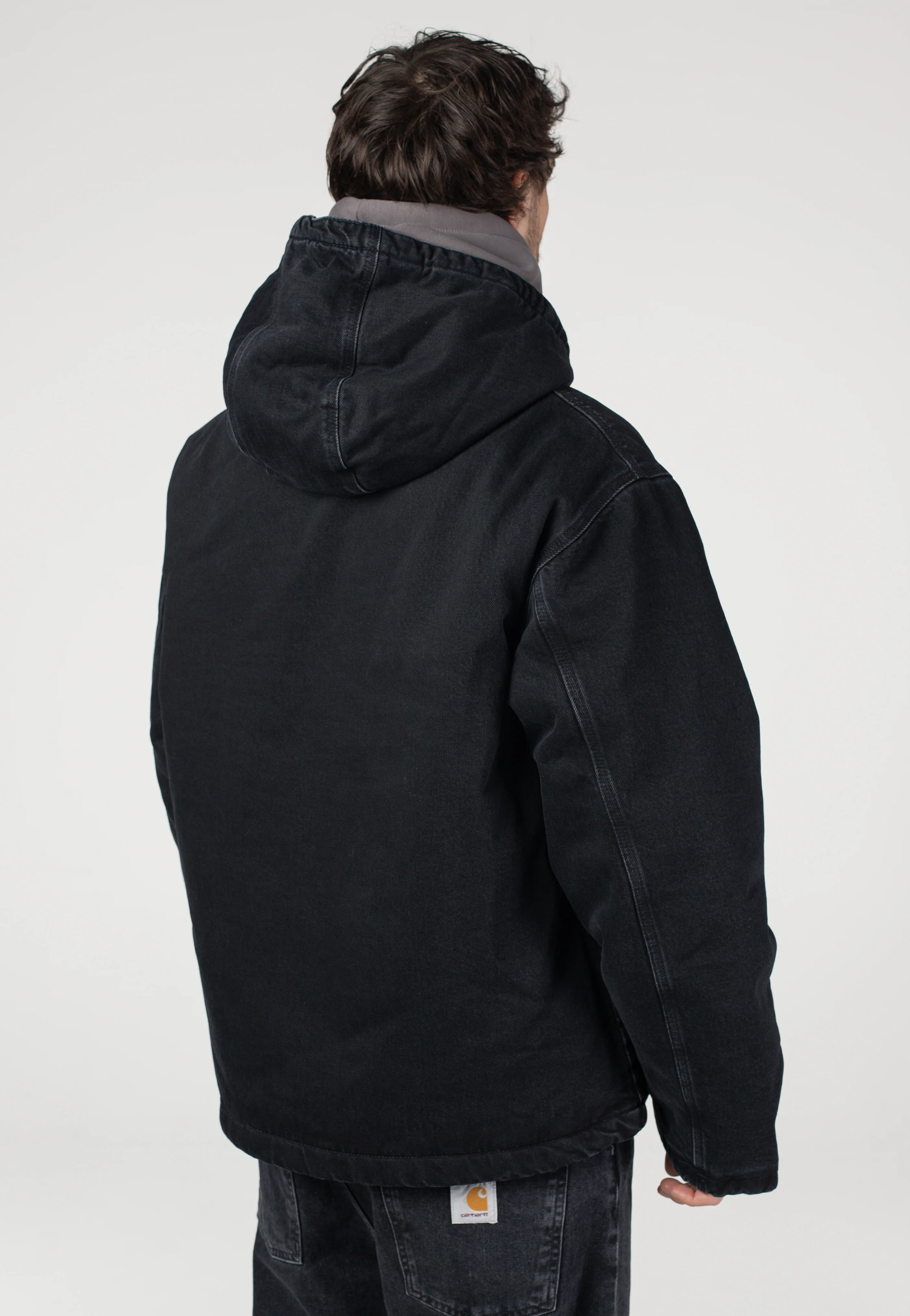 Carhartt WIP - Cleveland Stone Washed Black - Jacket - Image 3