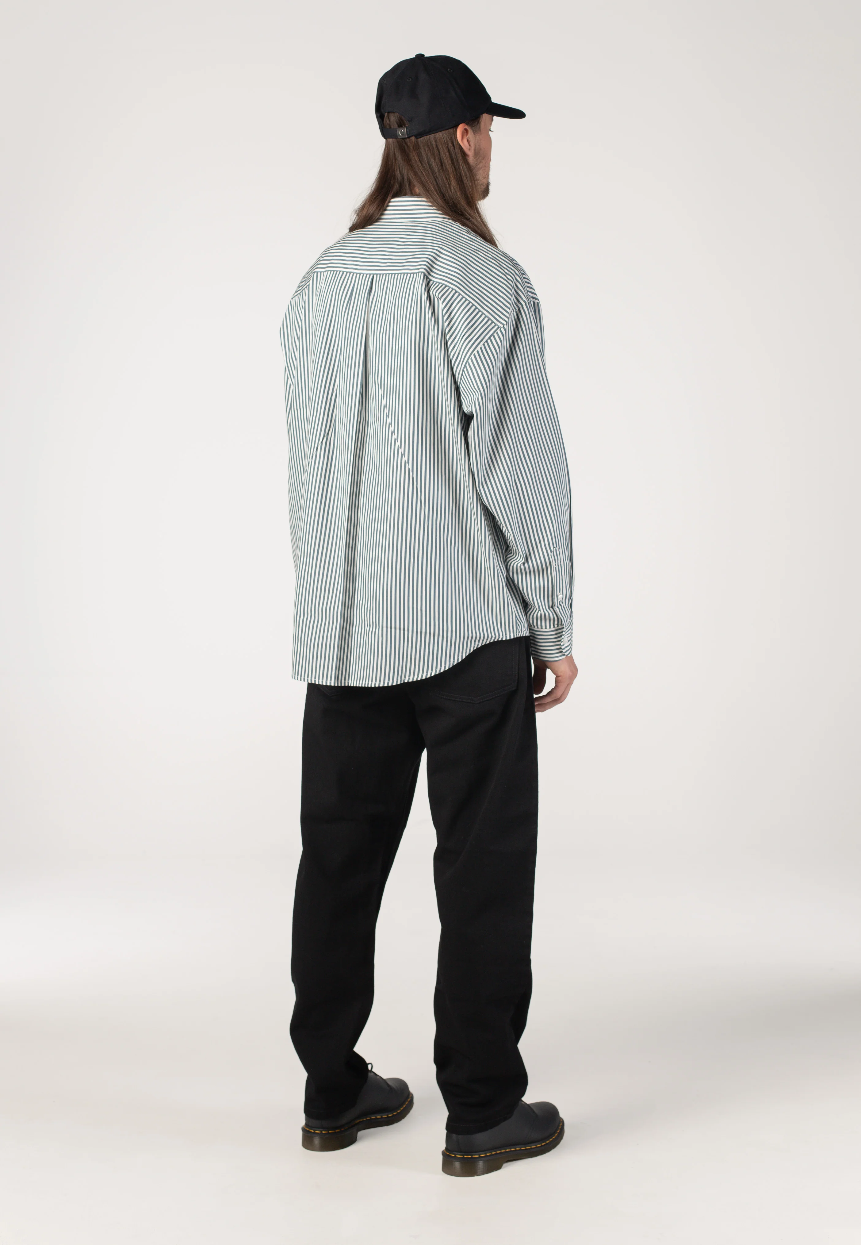 Carhartt WIP - Daldry Daldry Stripe Office Blue/Wax - Shirt - Image 6