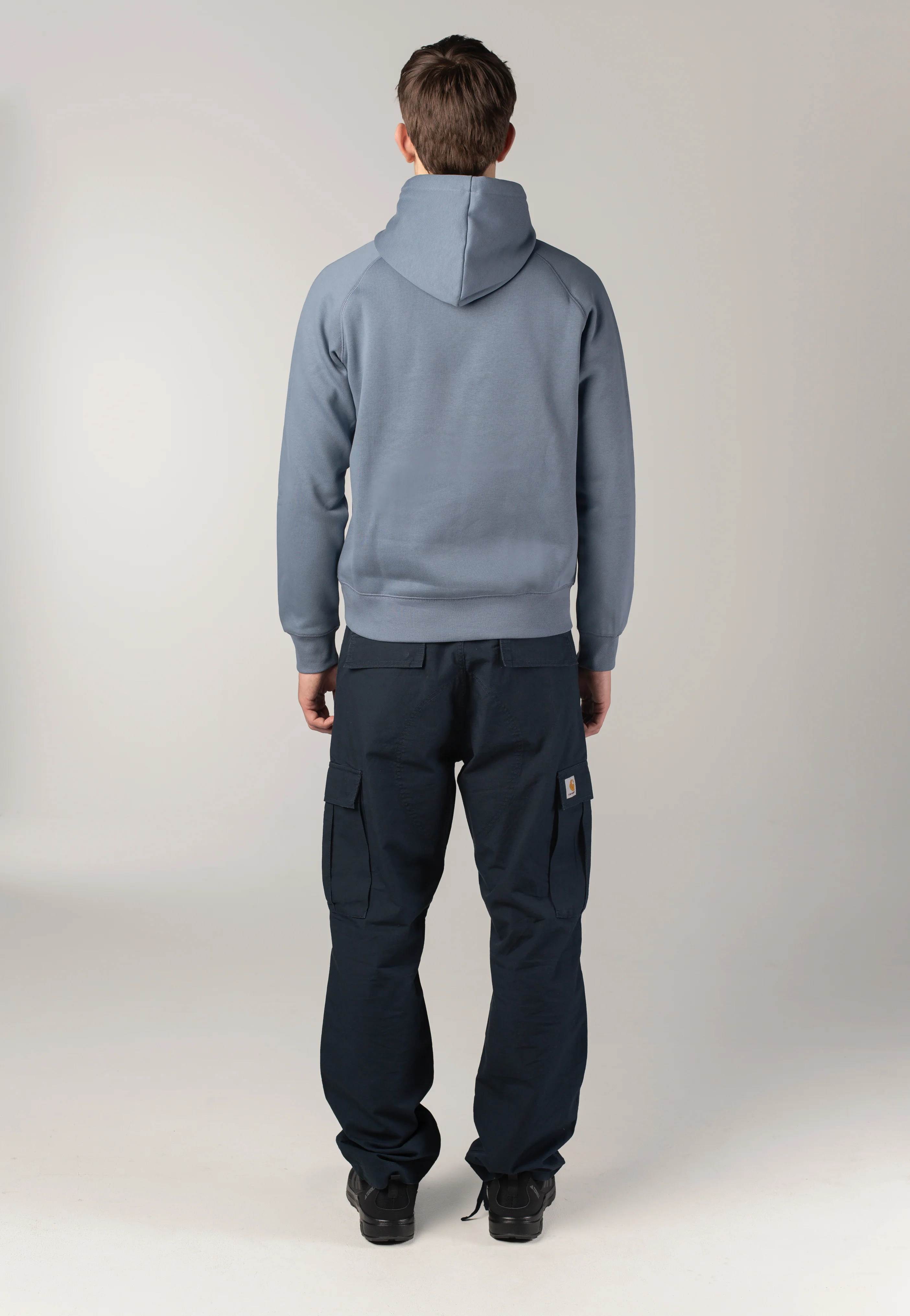 Carhartt WIP - Hooded Chase Angelite/Gold - Hoodie - Image 7
