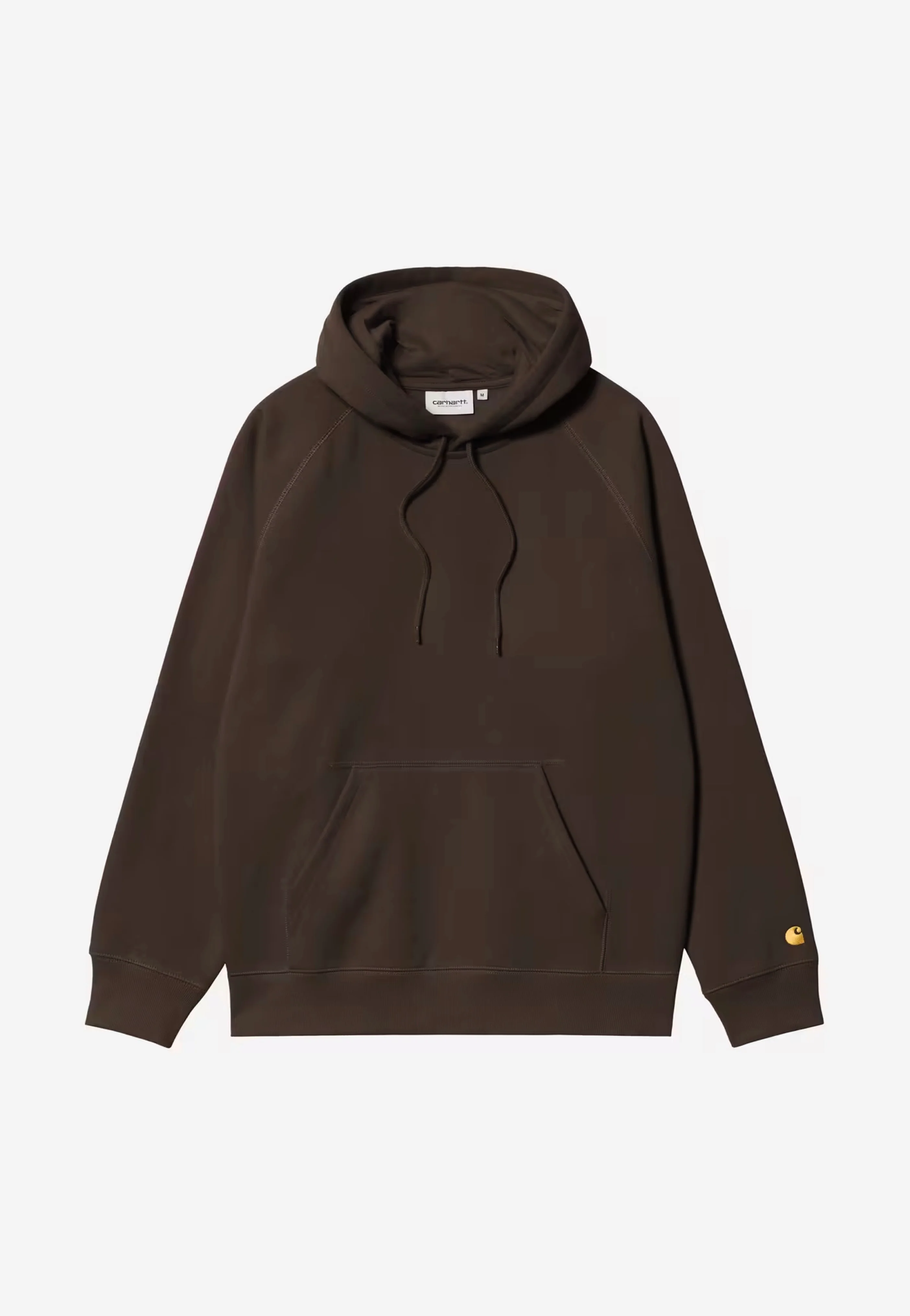 Carhartt WIP - Hooded Chase Tobacco/Gold - Hoodie - Image 4