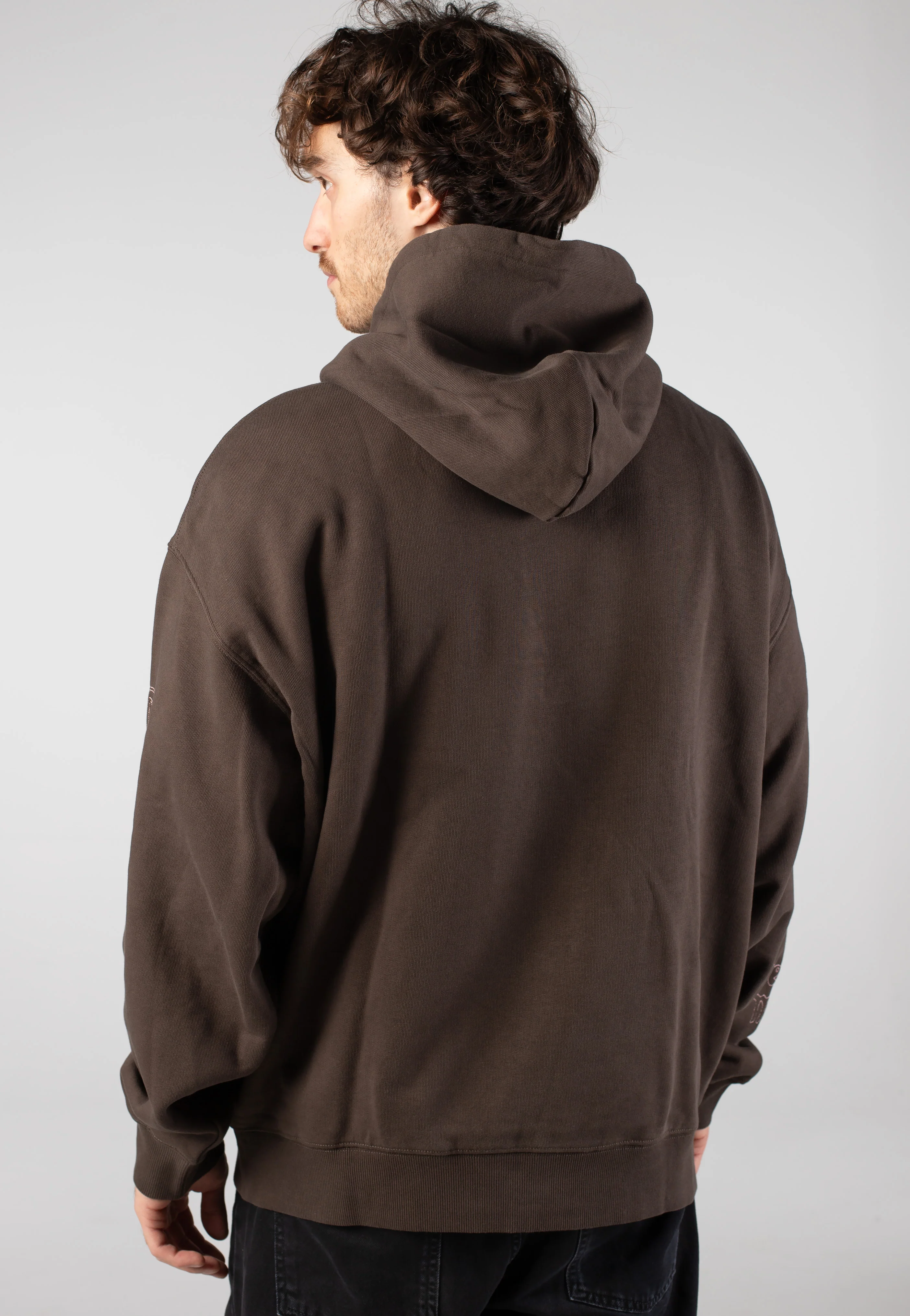 Carhartt WIP - Hooded Hackwork Vitola/Glassy Pink - Hoodie - Image 4