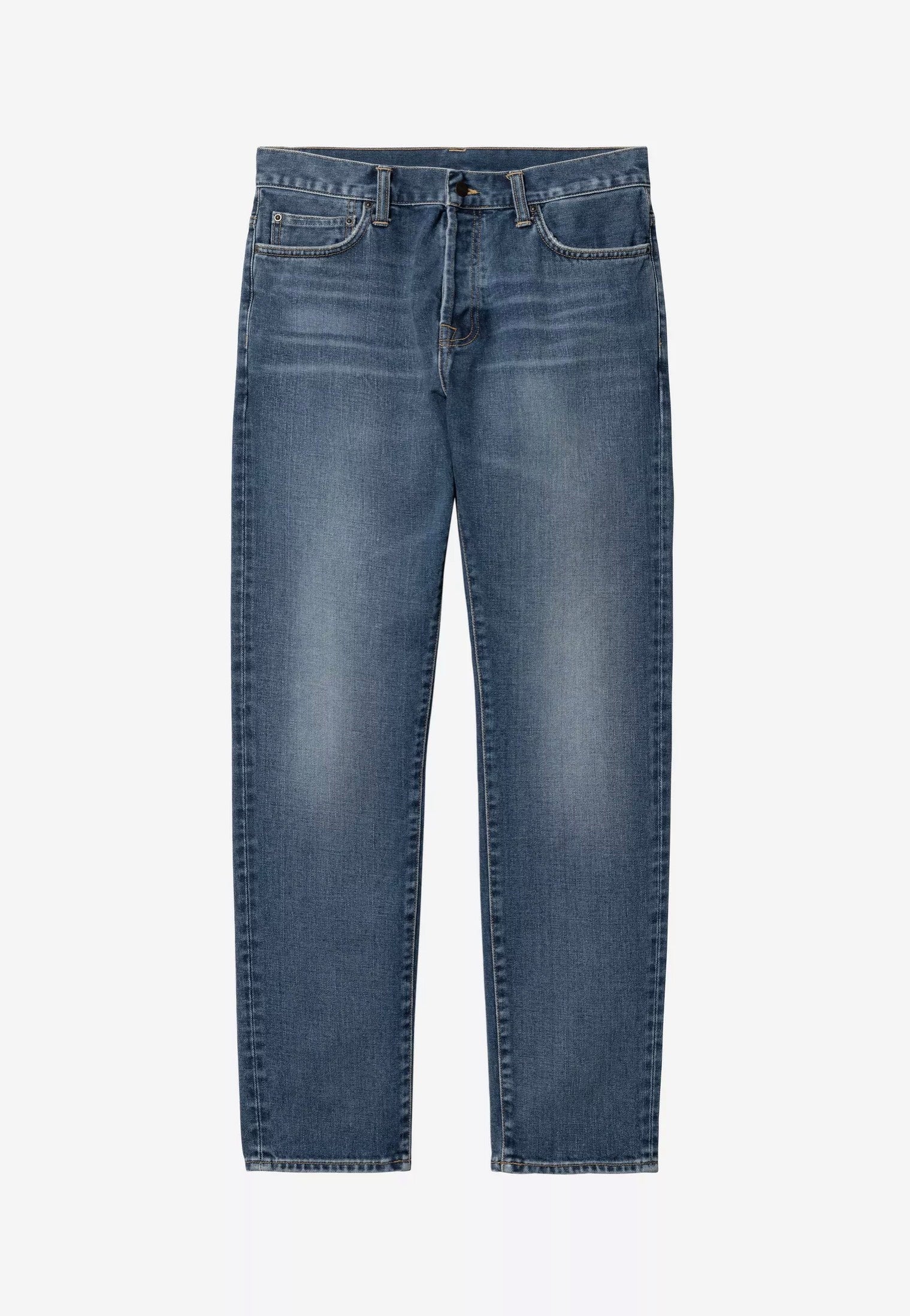 Carhartt WIP - Klondike Dark Used Wash Blue - Jeans - Image 5