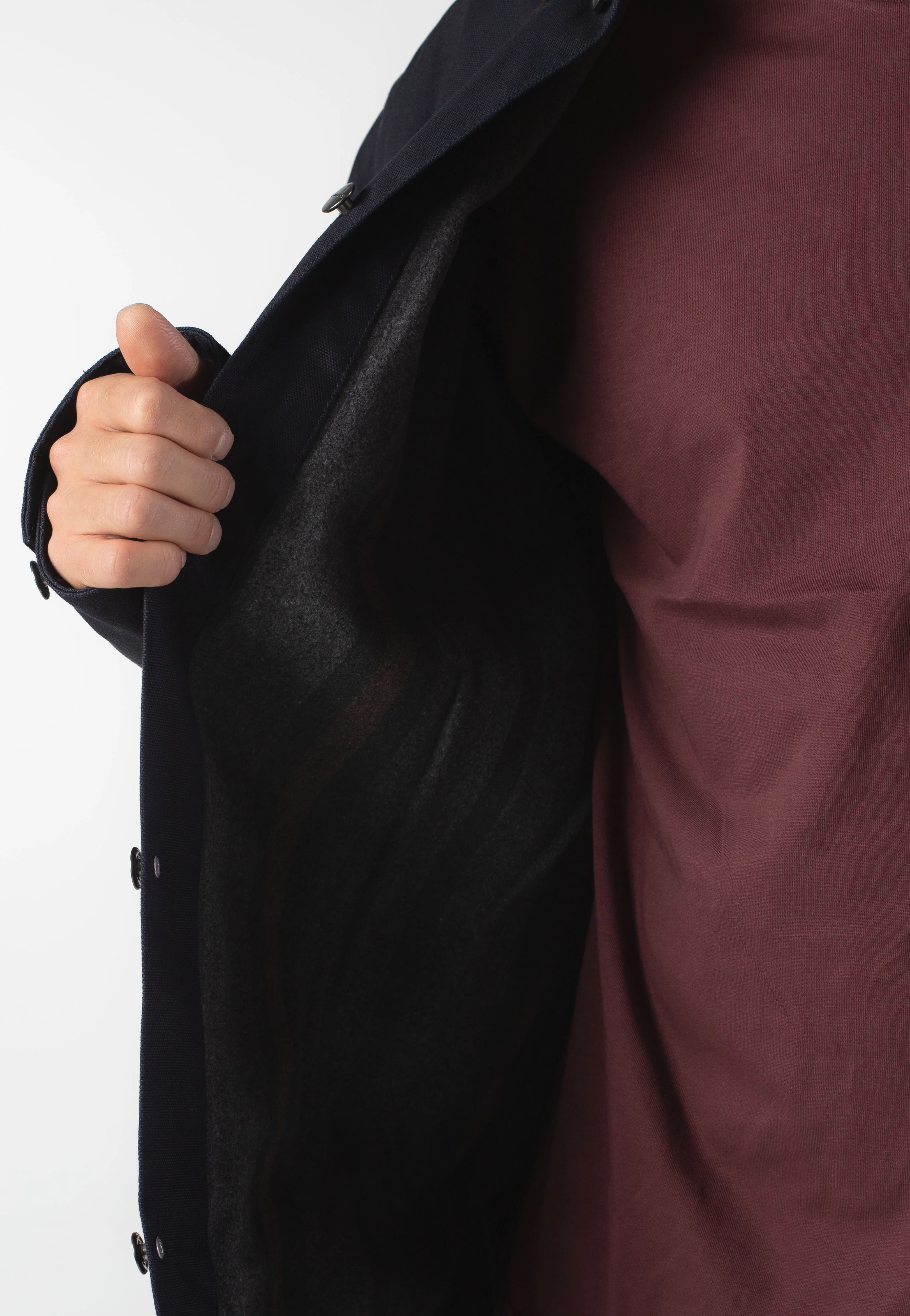 Carhartt WIP - Michigan Rigid Dark Navy/Black - Jacket - Image 6