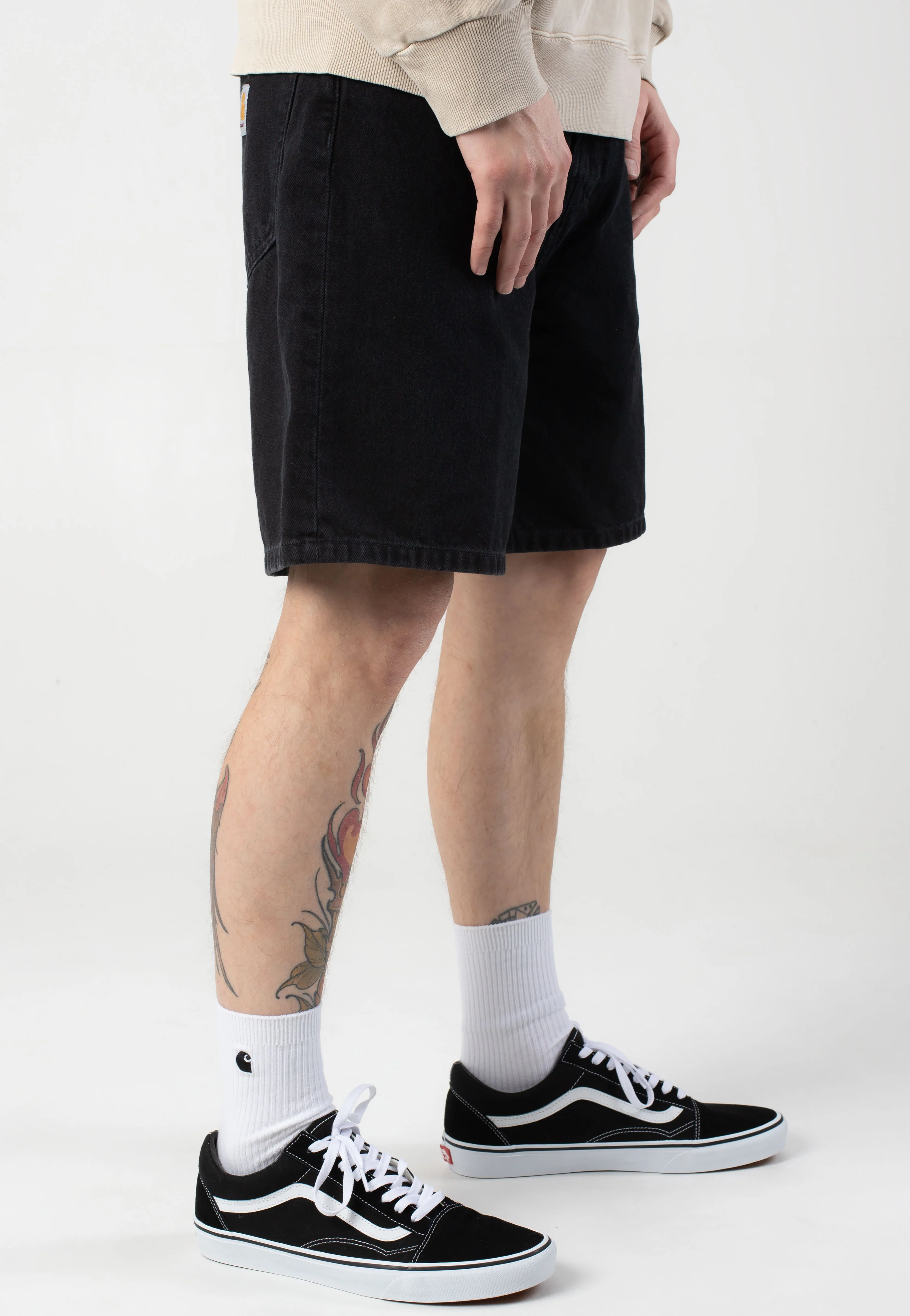 Carhartt WIP - Nolan Stone Washed Black - Shorts - Image 3