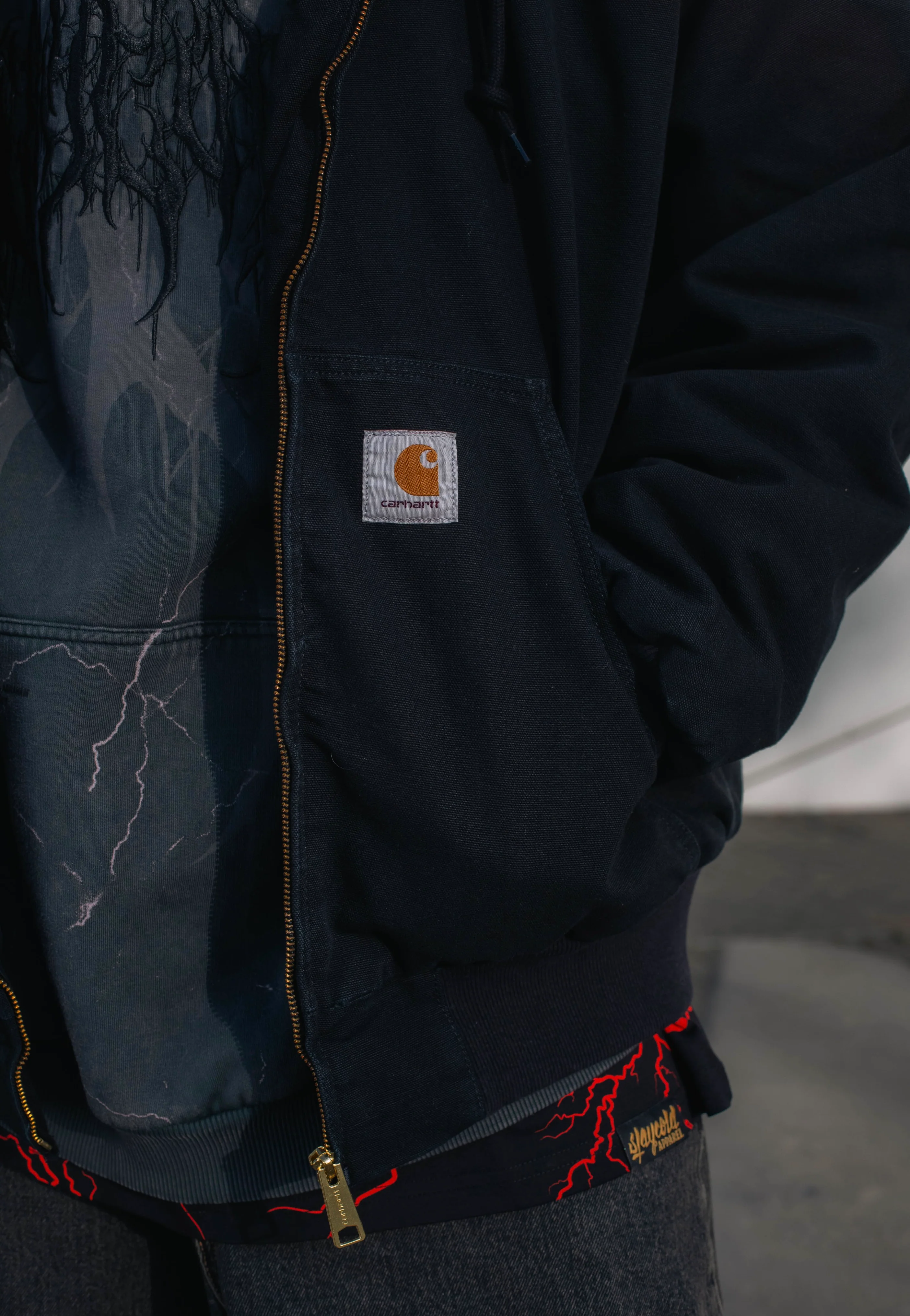 Carhartt WIP - OG Active Aged Canvas Black - Jacket - Image 3