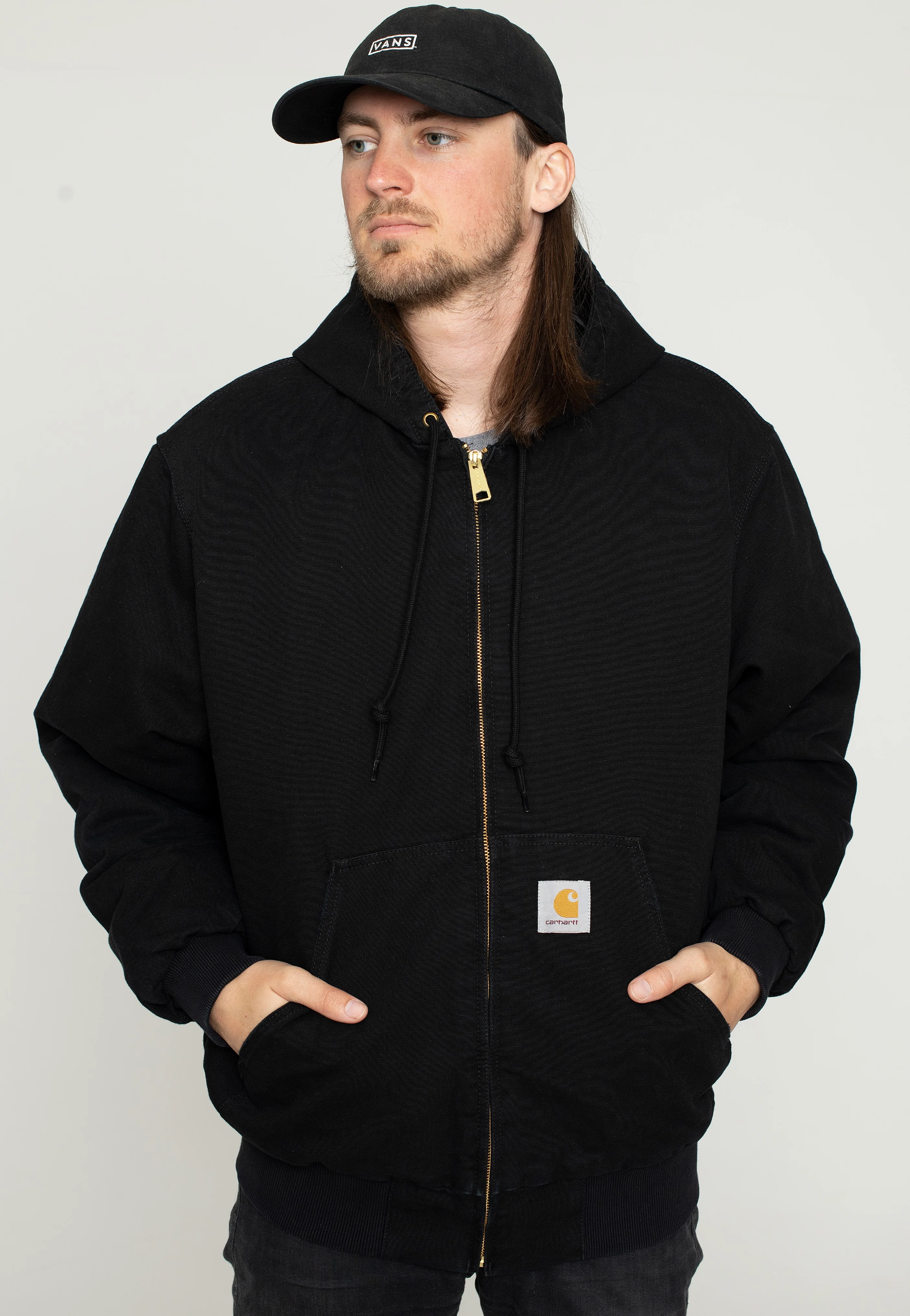 Carhartt WIP - OG Active Aged Canvas Black - Jacket - Image 4