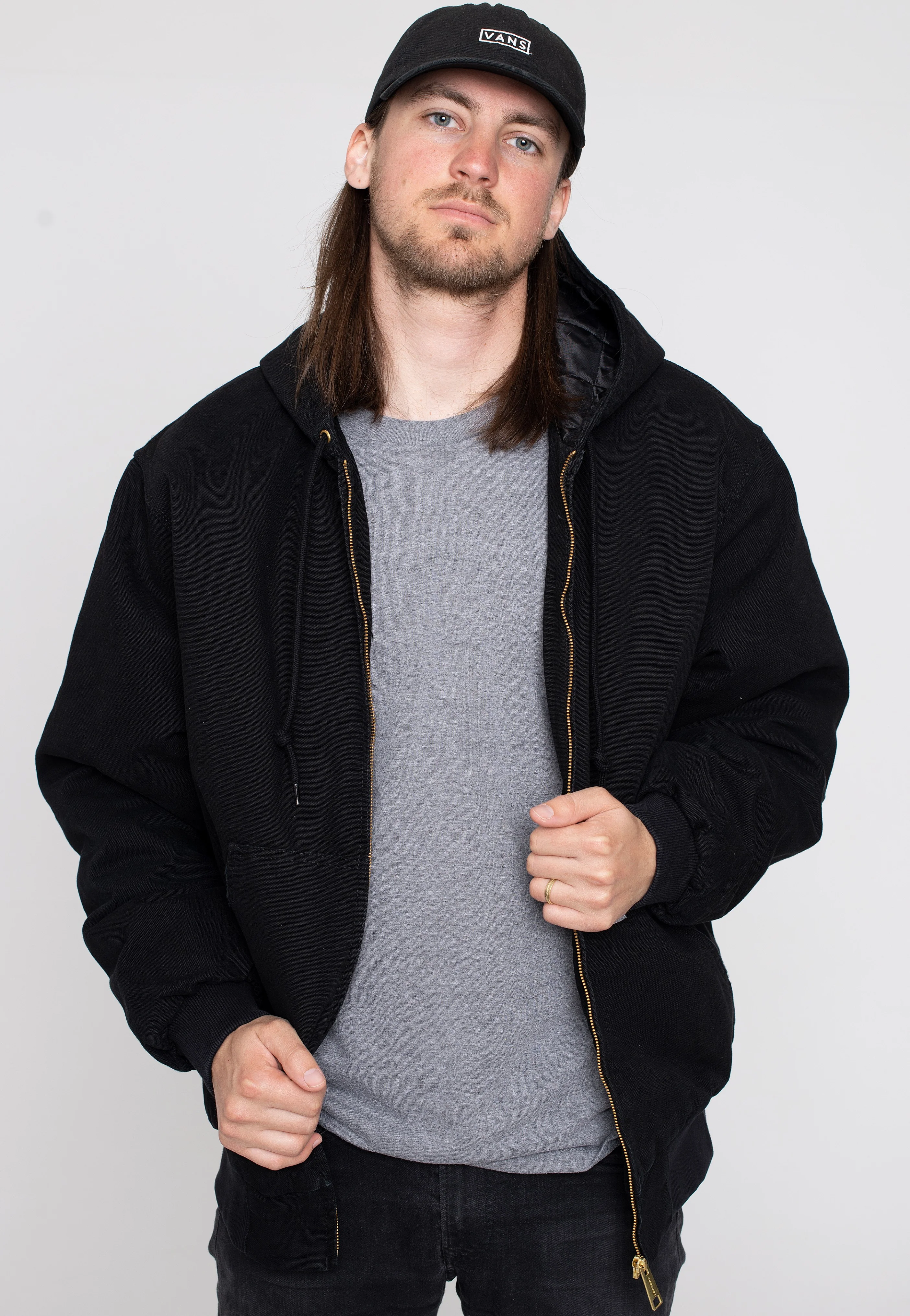 Carhartt WIP - OG Active Aged Canvas Black - Jacket - Image 6