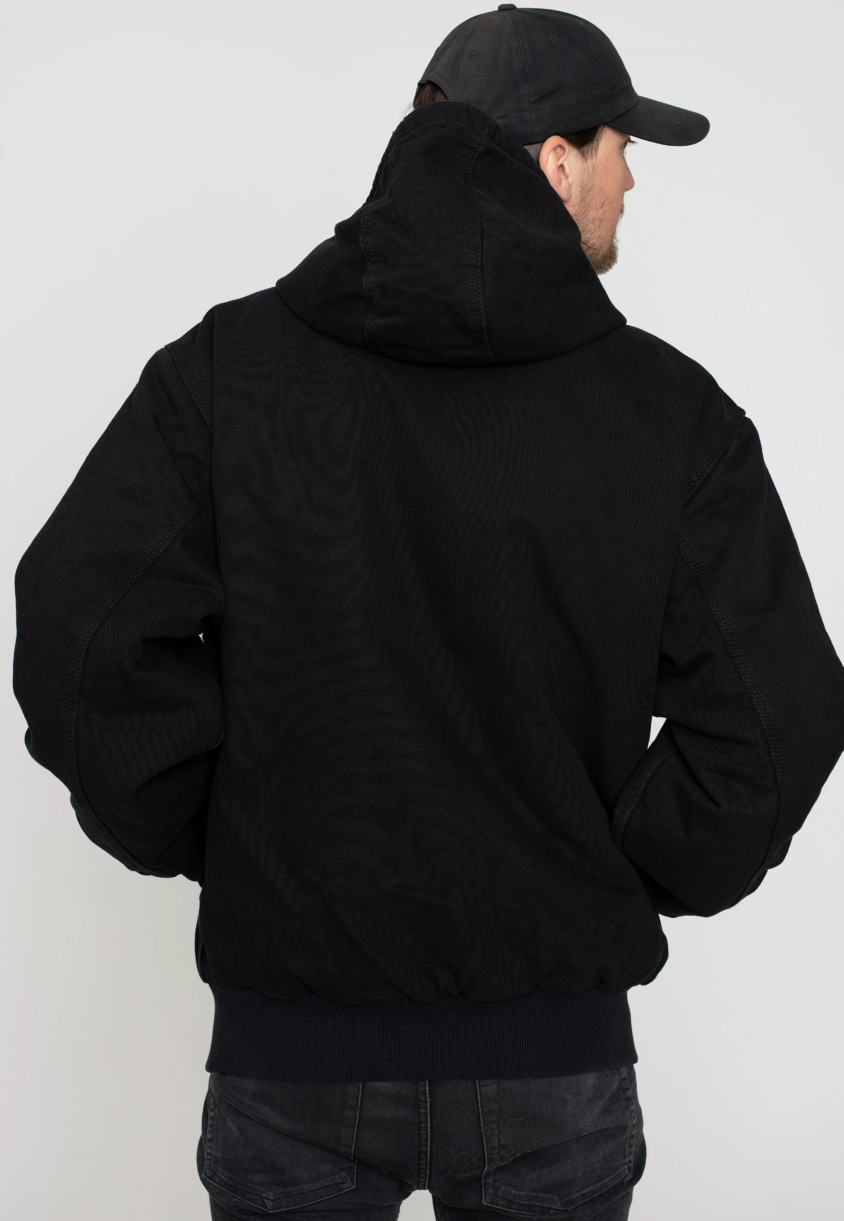 Carhartt WIP - OG Active Aged Canvas Black - Jacket - Image 8