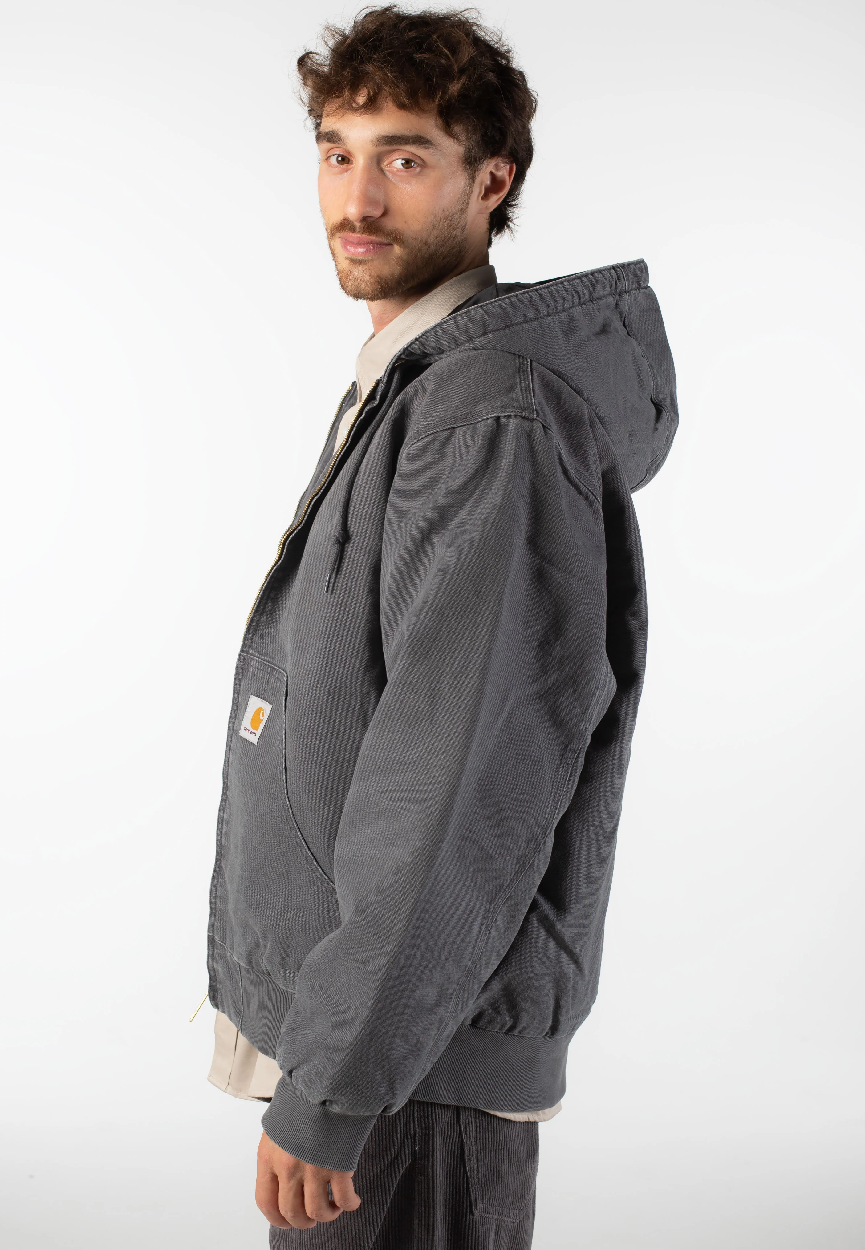 Carhartt WIP - OG Active Stone Canvas Graphite - Jacket - Image 4