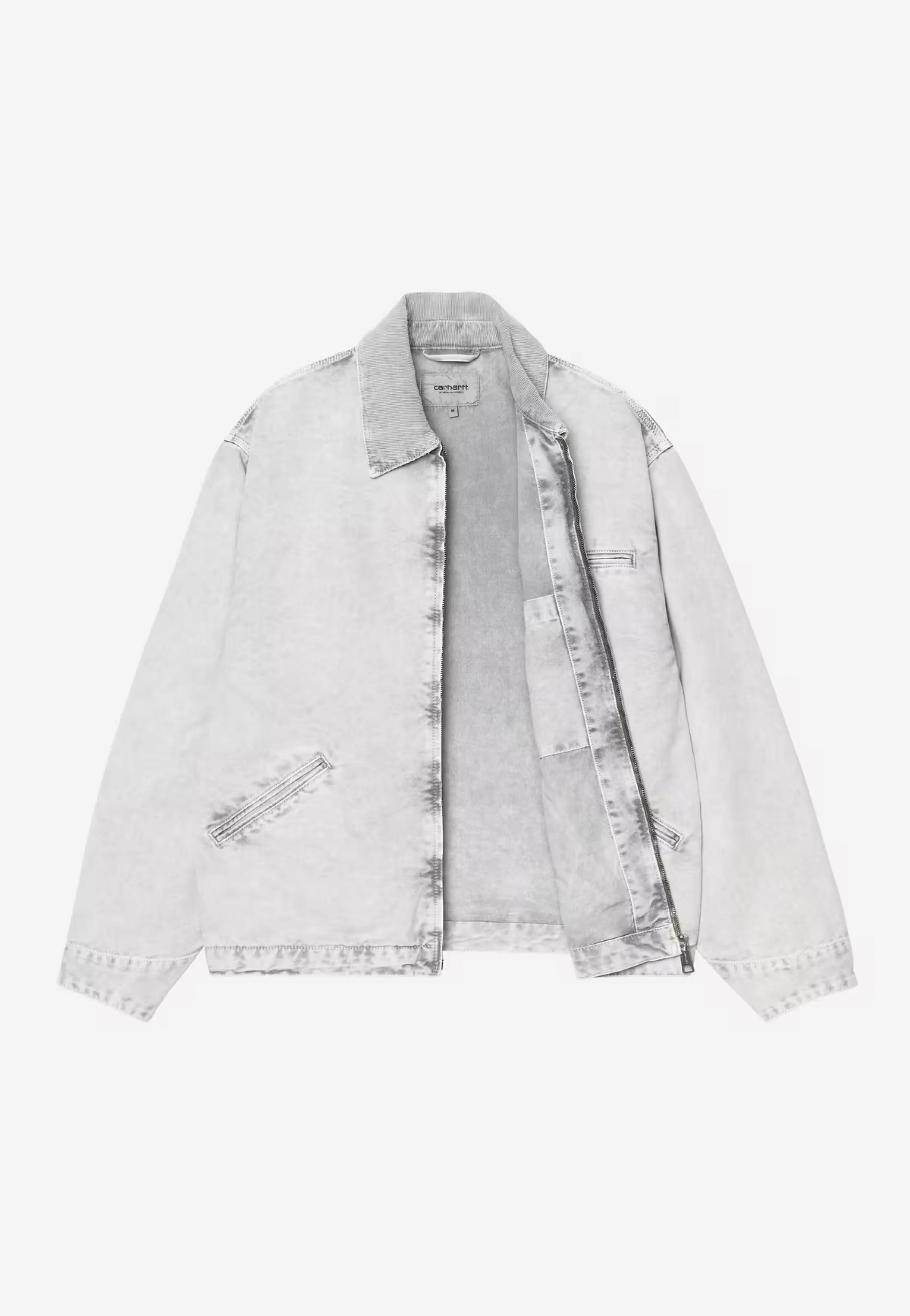 Carhartt WIP - OG Detroit Canvas Black/Black Chalk Wash - Jacket - Image 10
