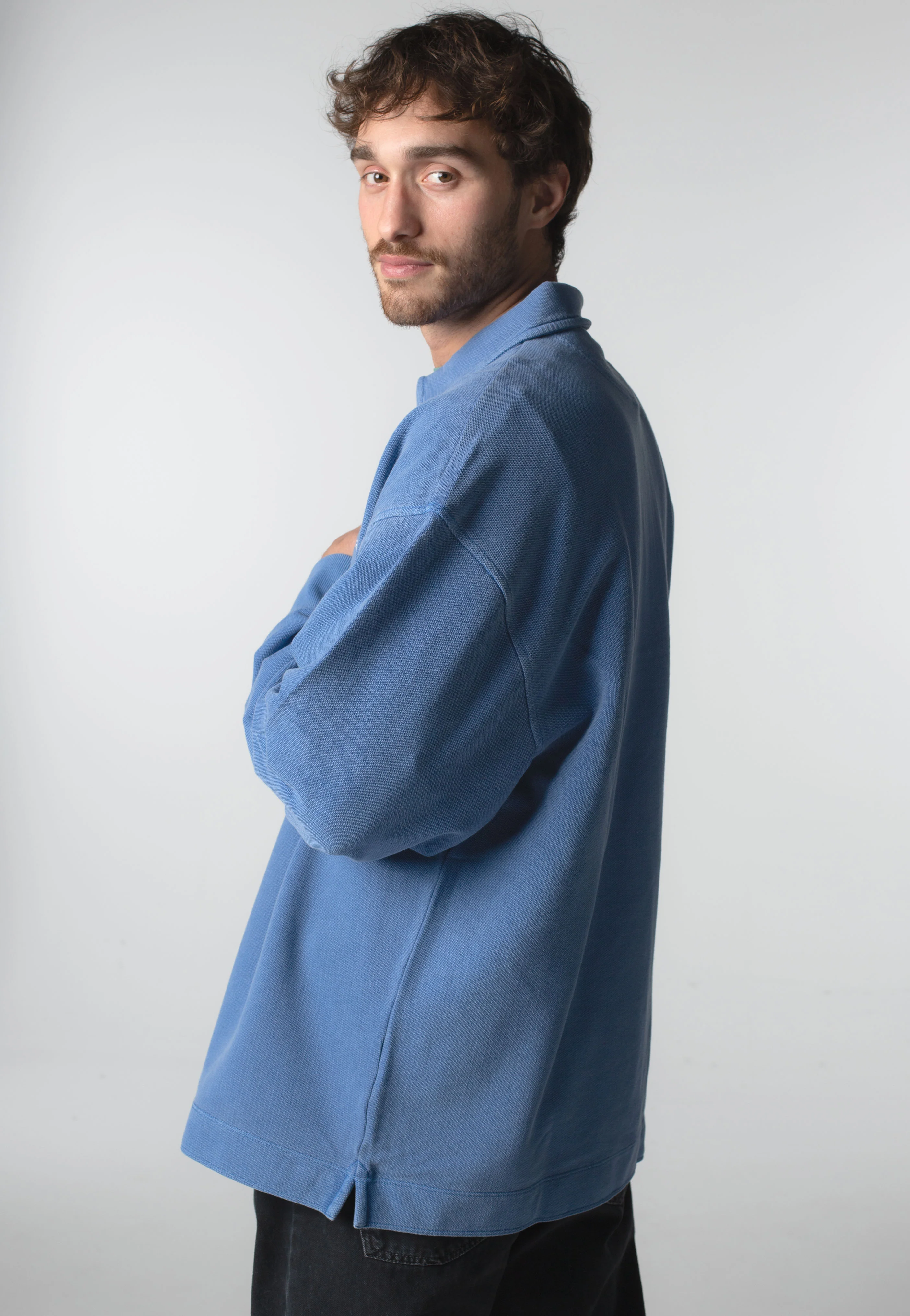 Carhartt WIP - Piqué Script Wolfsbane/White - Sweater - Image 4