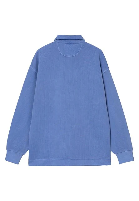 Carhartt WIP - Piqué Script Wolfsbane/White - Sweater - Image 7