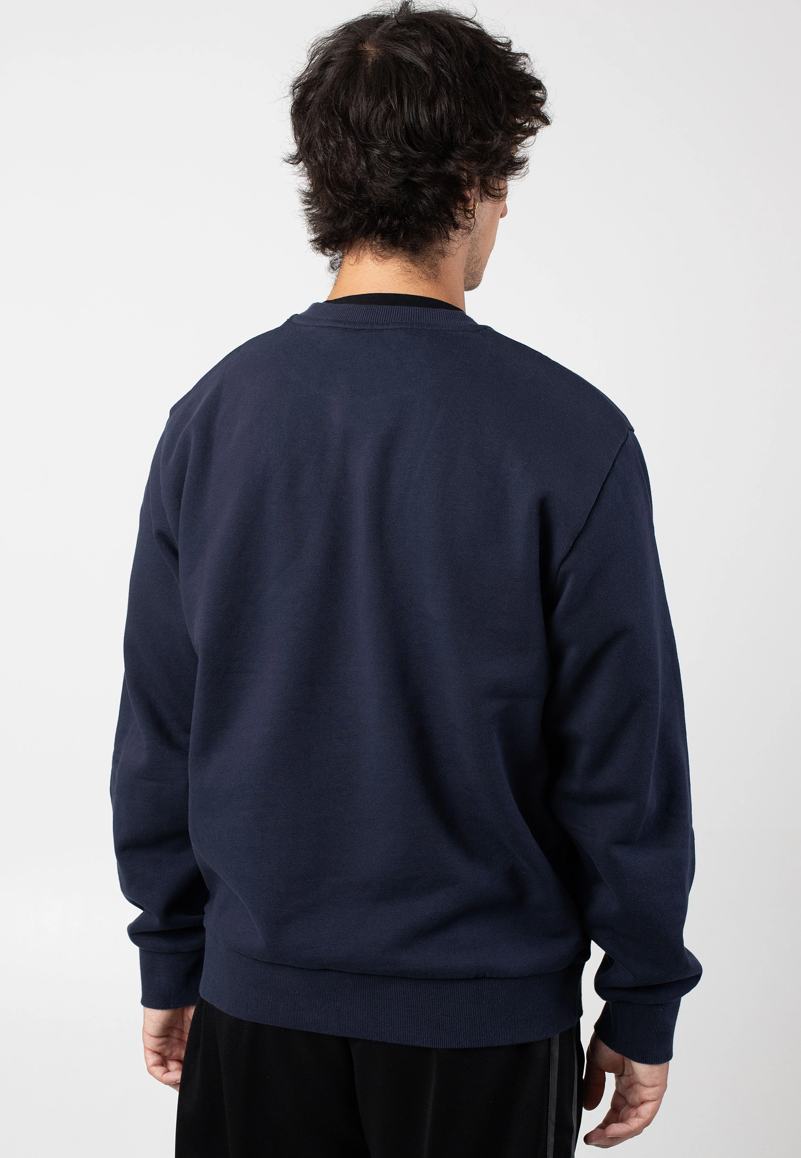 Carhartt WIP - Script Embroidery Air Force Blue / White - Sweater - Image 3