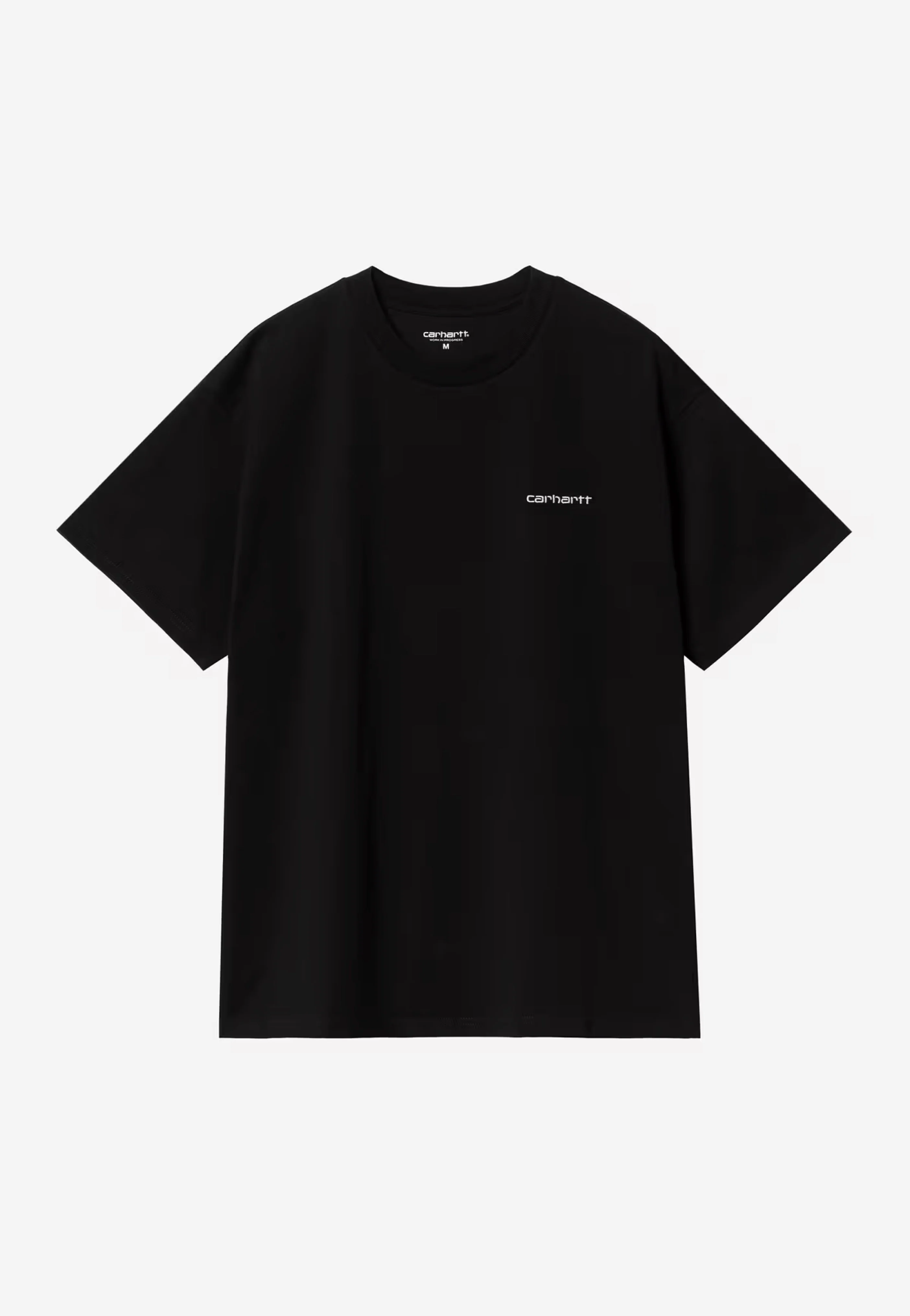 Carhartt WIP - Script Embroidery Black / White - T-Shirt - Image 3