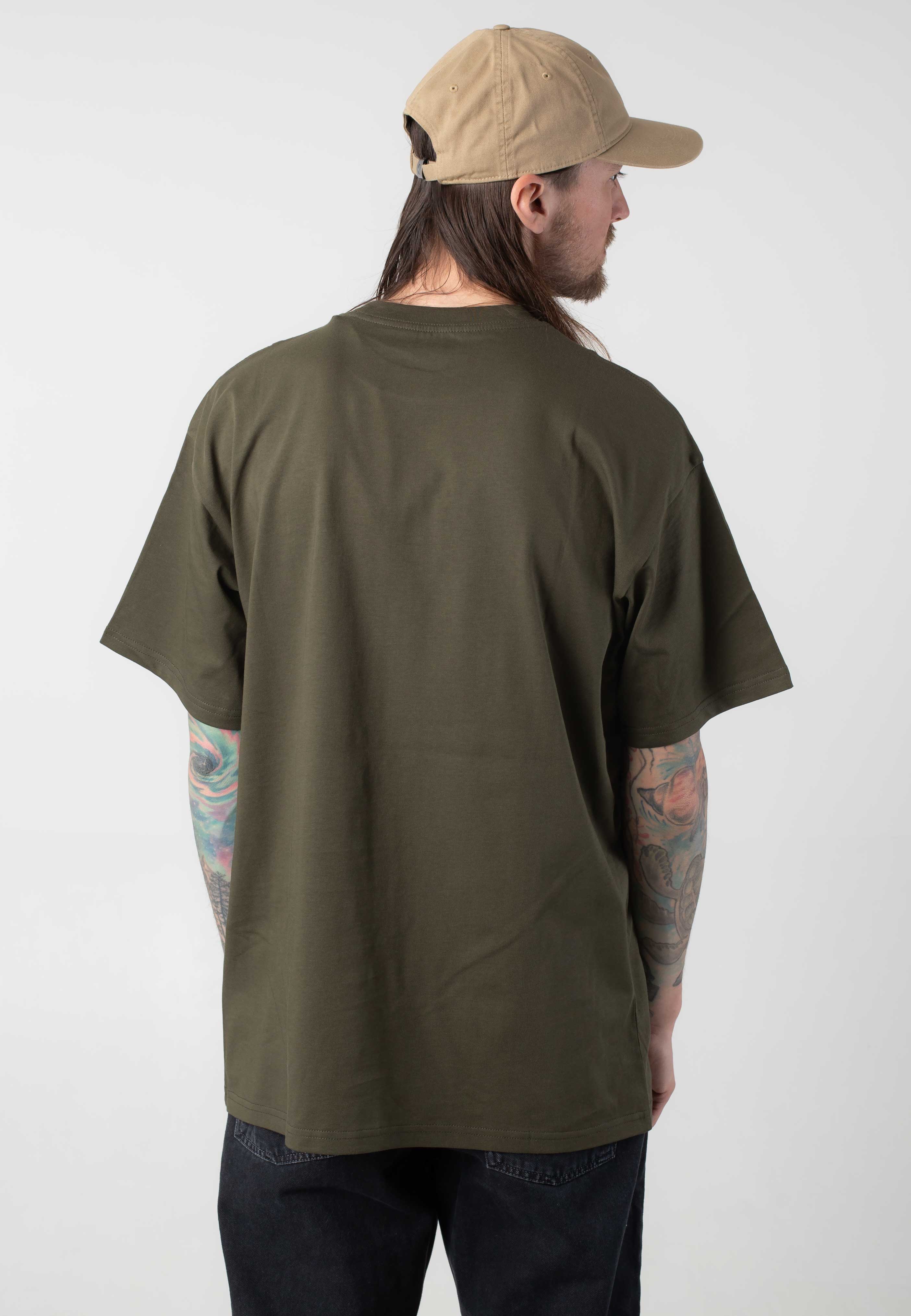 Carhartt WIP - Script Embroidery Turtle/Air Pink - T-Shirt - Image 4