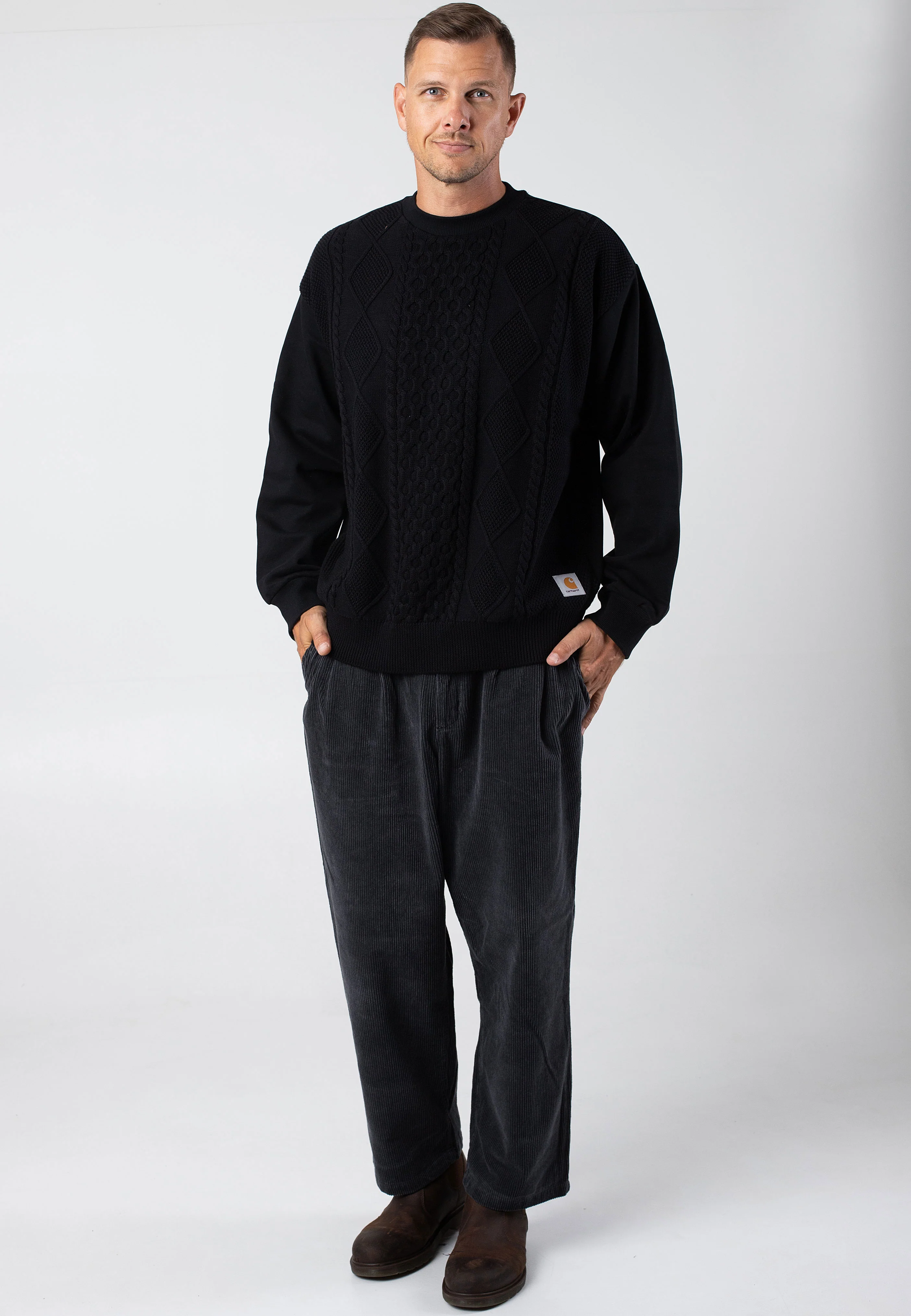 Carhartt WIP - Tridon Black - Sweater - Image 2