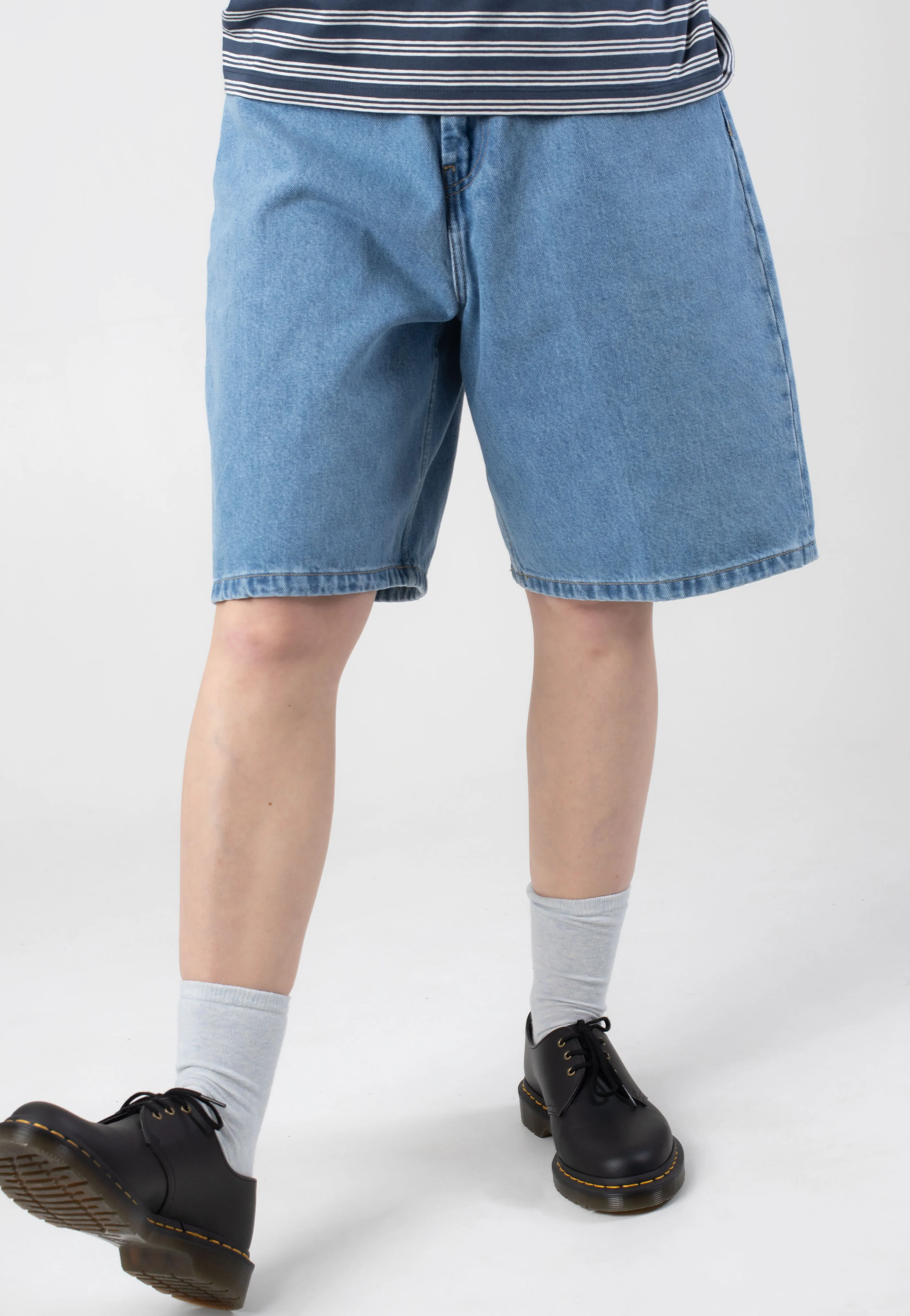 Carhartt WIP - W' Brandon Stone Bleached Blue - Shorts - Image 2