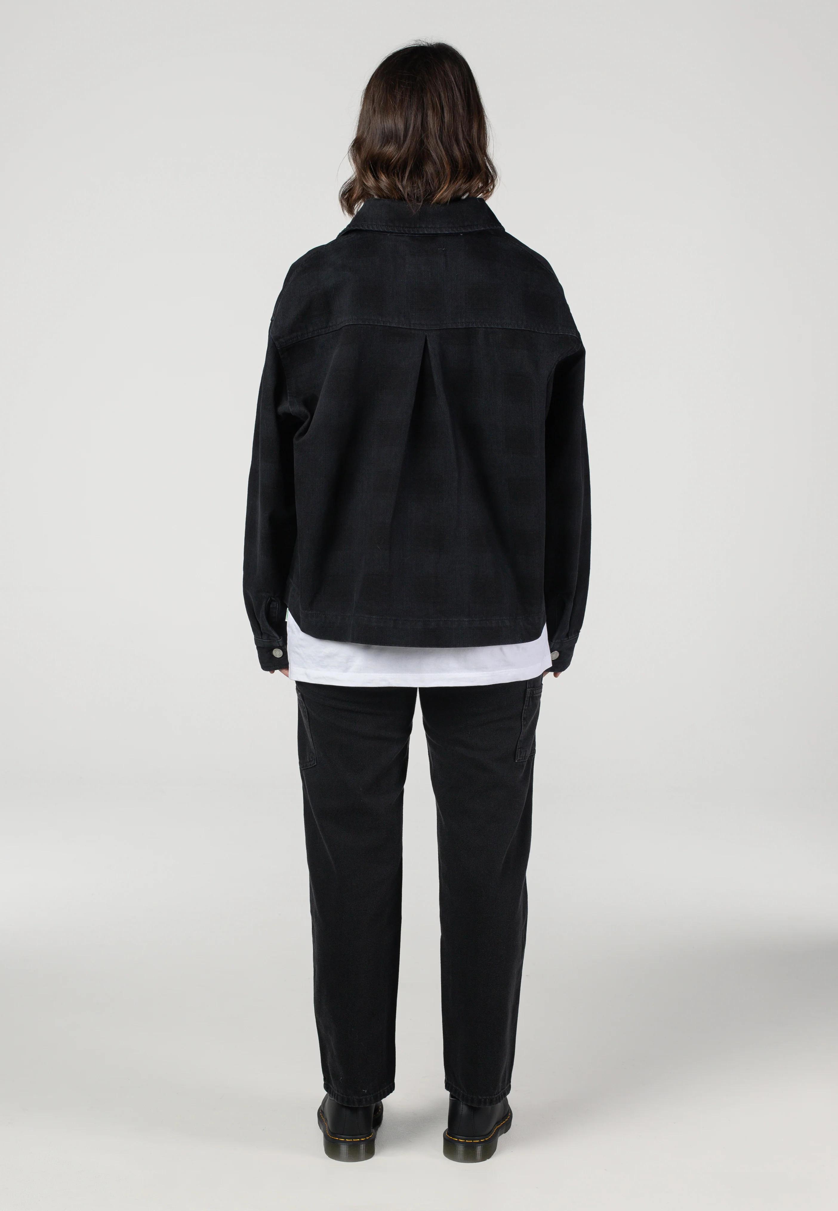 Carhartt WIP - W' Everson Stone Washed Print Black - Jacket - Image 4