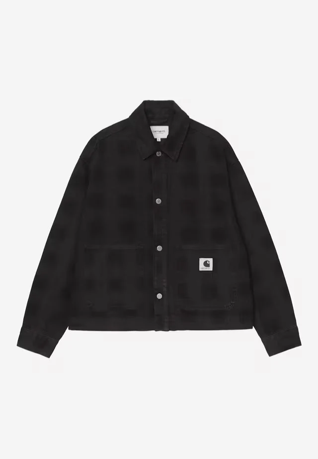 Carhartt WIP - W' Everson Stone Washed Print Black - Jacket - Image 6