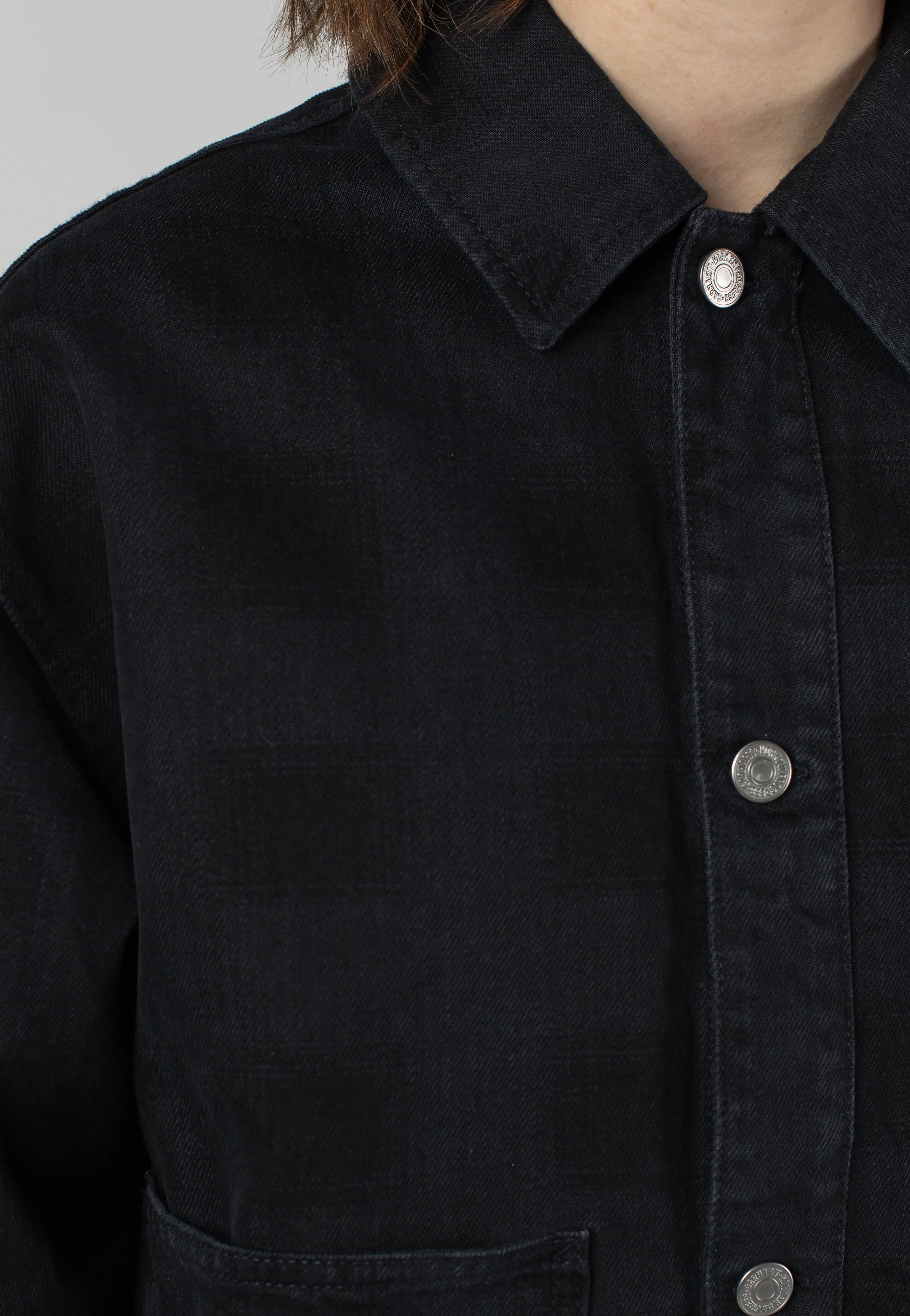 Carhartt WIP - W' Everson Stone Washed Print Black - Jacket - Image 9