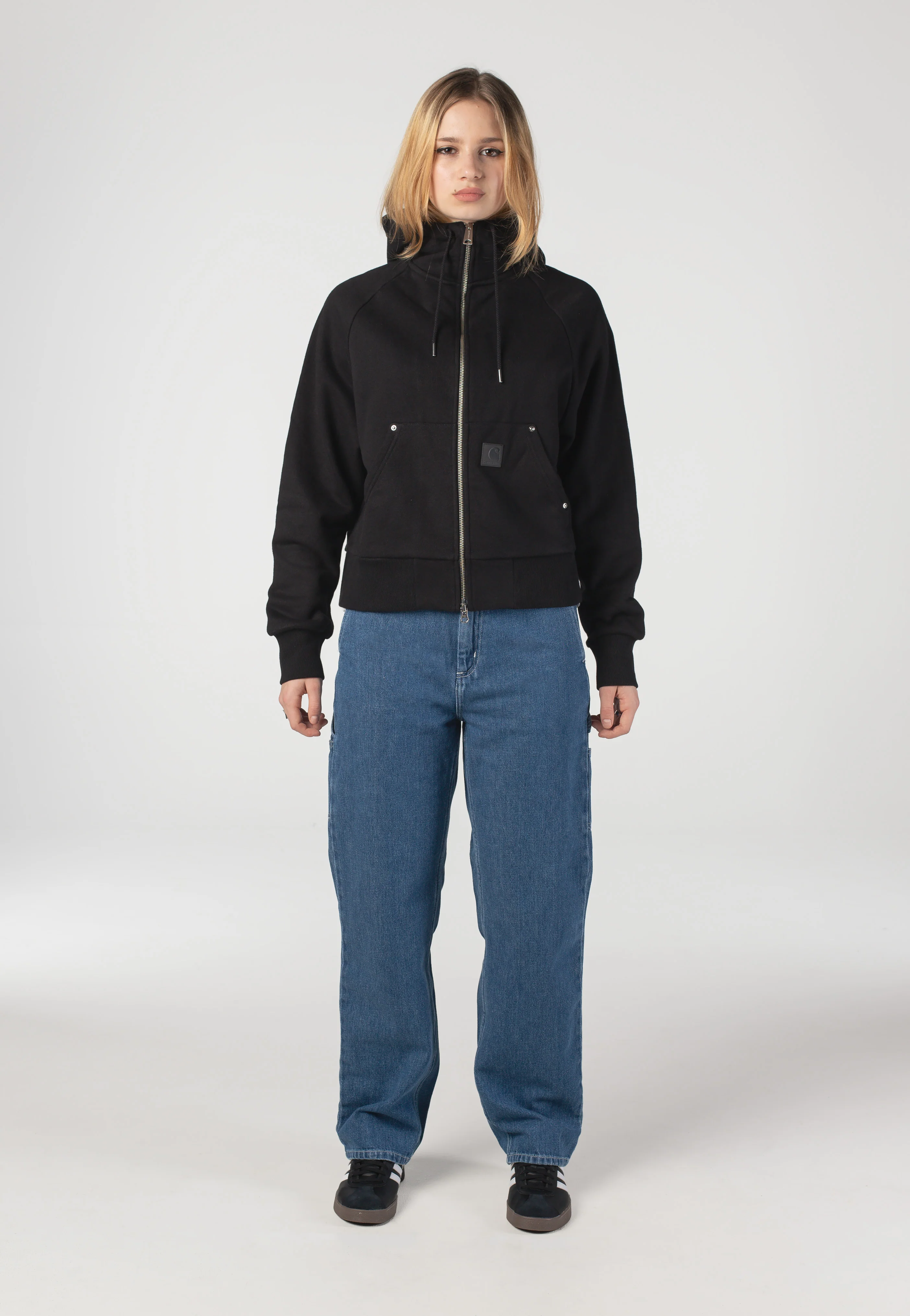 Carhartt WIP - W' Hooded Eldon Black - Jacket - Image 4