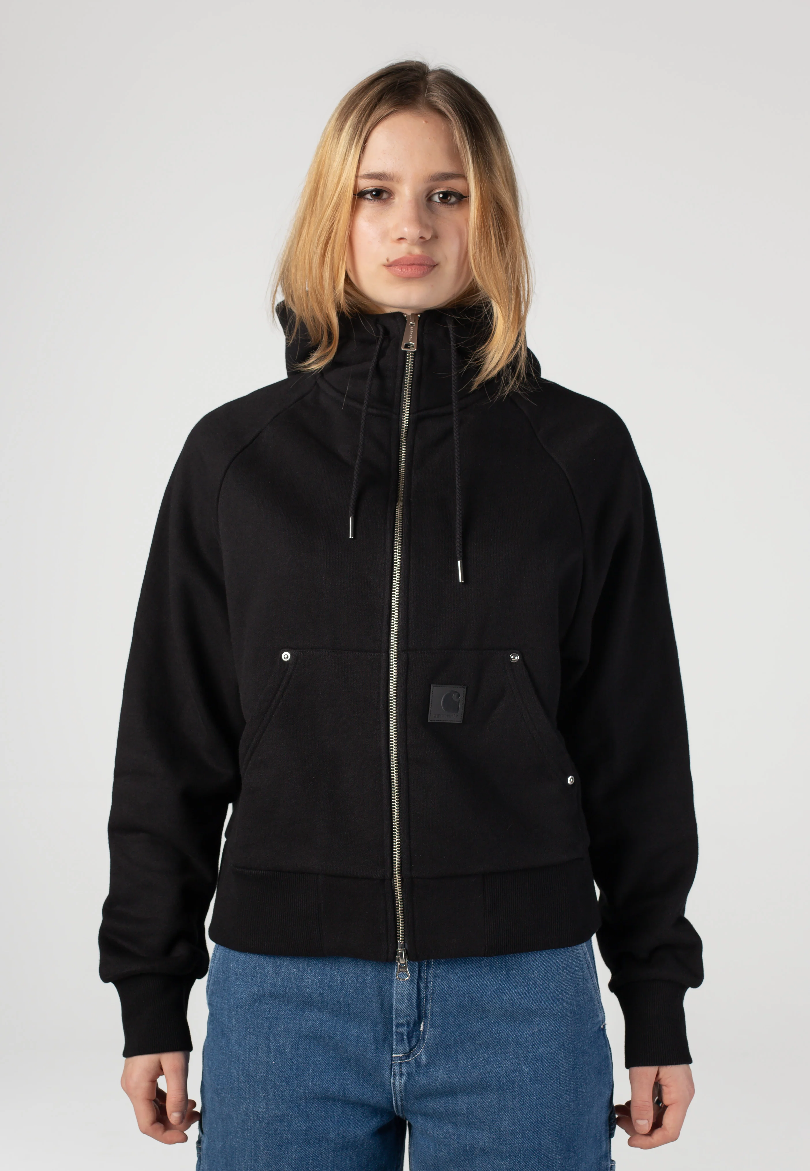 Carhartt WIP - W' Hooded Eldon Black - Jacket - Image 5