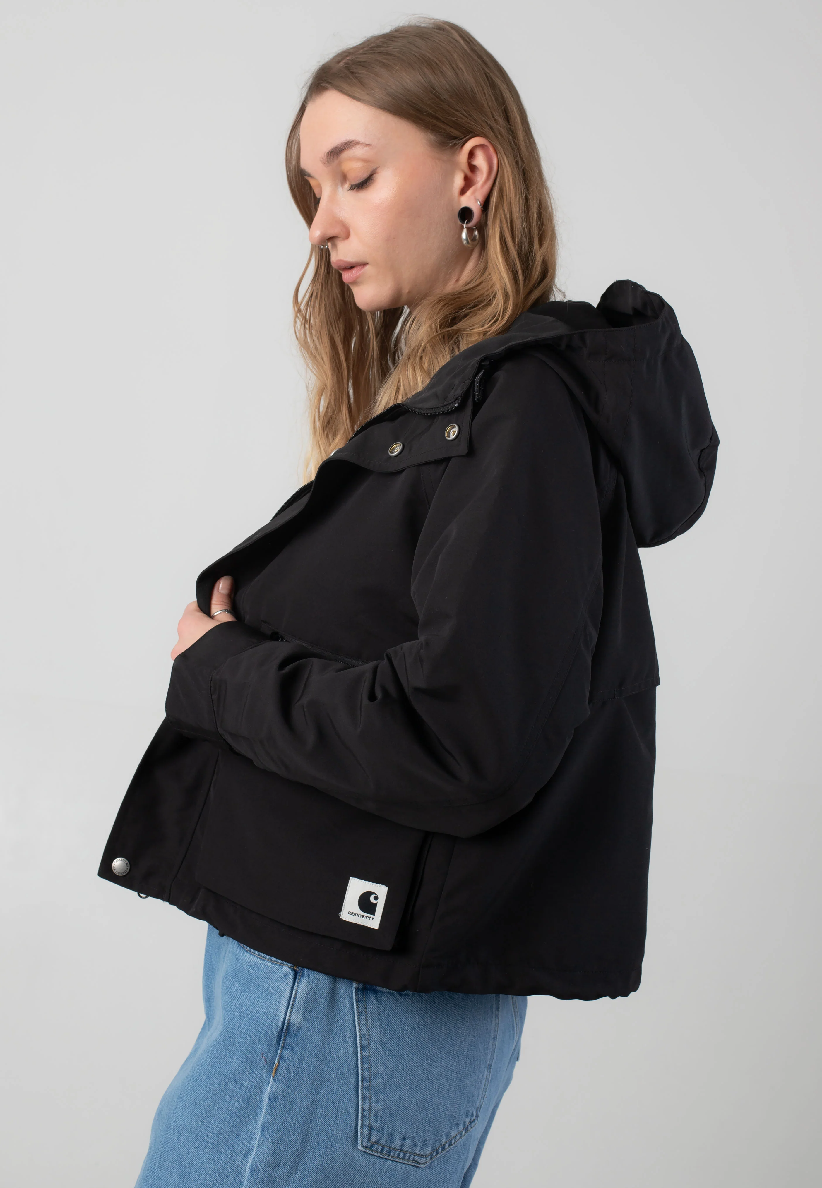 Carhartt WIP - W' Irwin Black - Jacket - Image 2