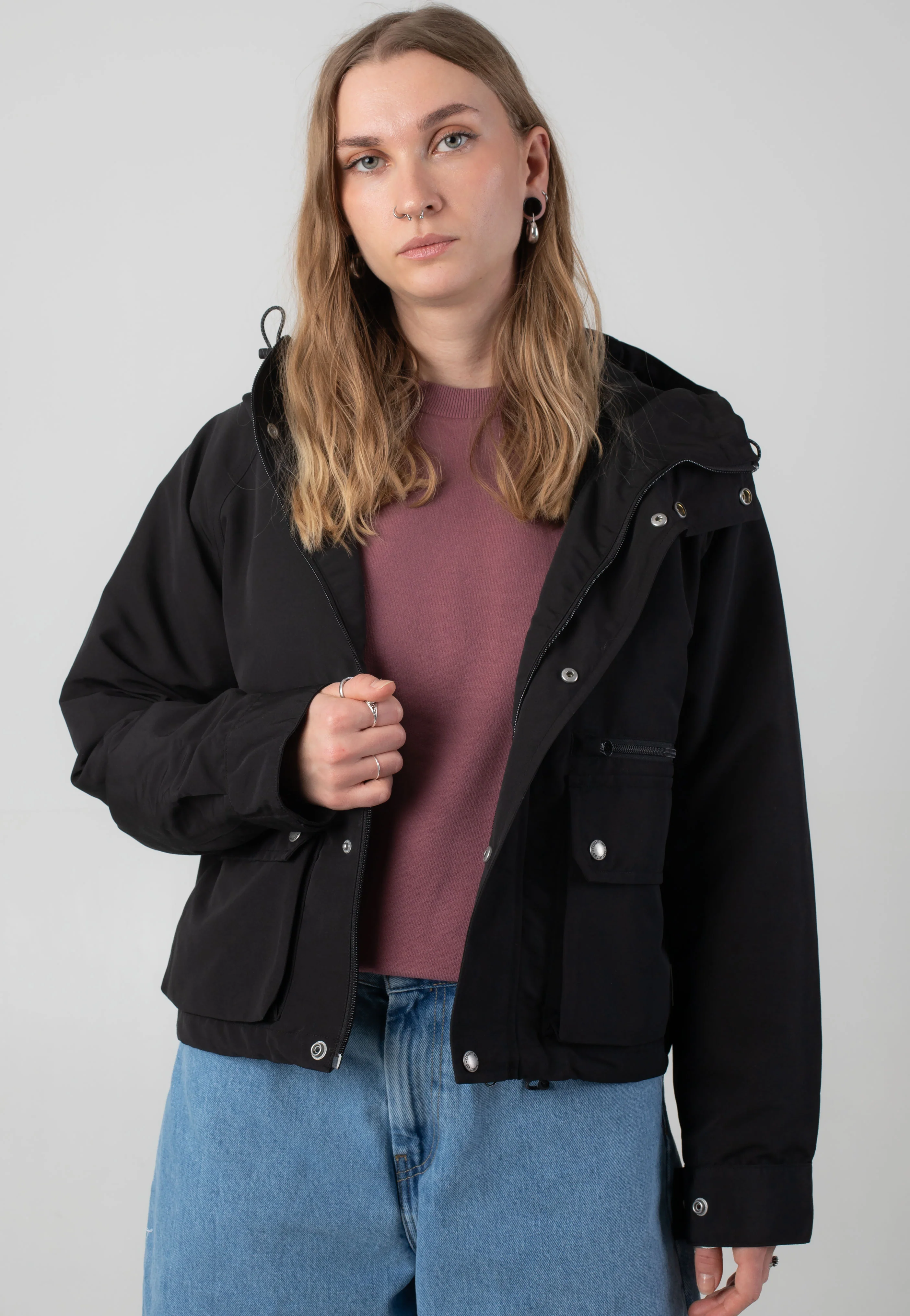 Carhartt WIP - W' Irwin Black - Jacket - Image 4