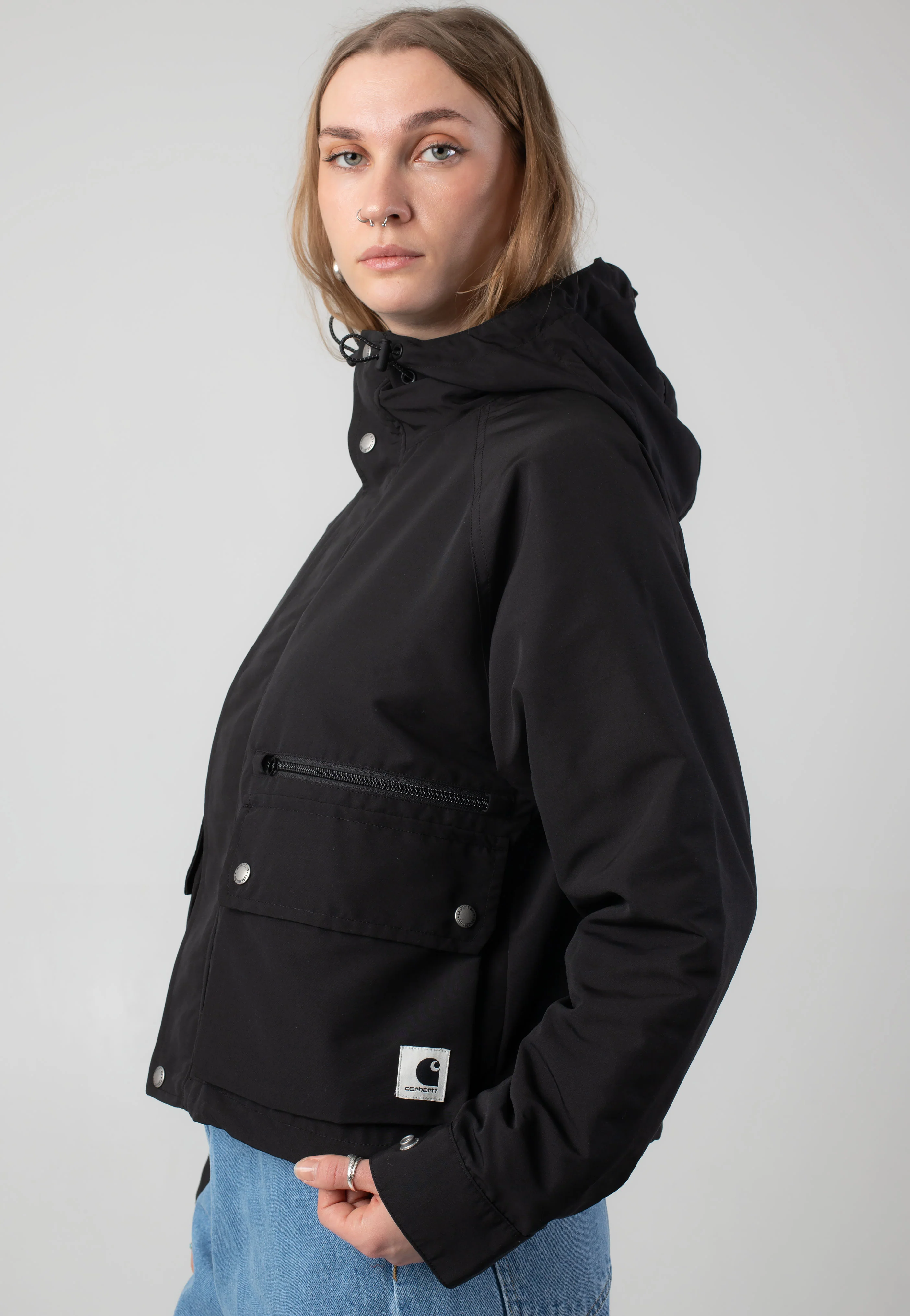 Carhartt WIP - W' Irwin Black - Jacket - Image 6