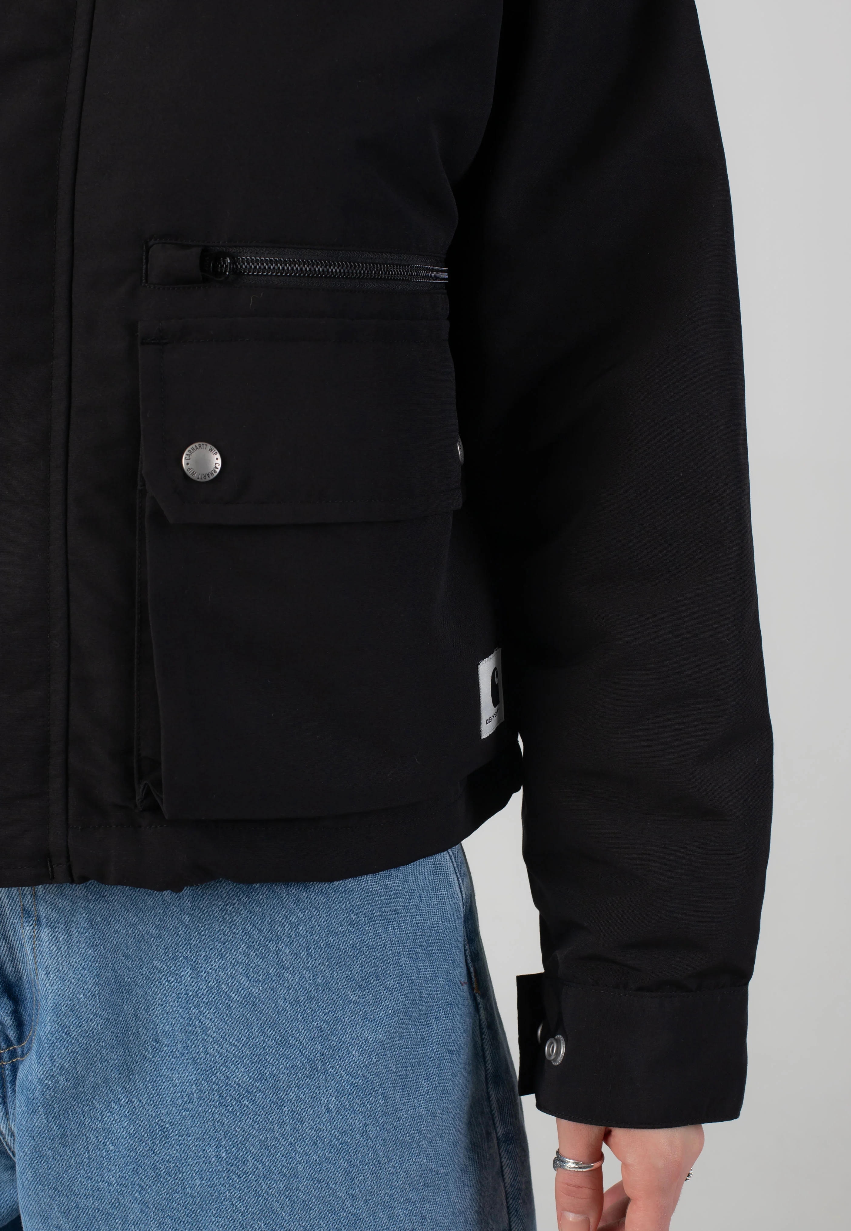 Carhartt WIP - W' Irwin Black - Jacket - Image 9