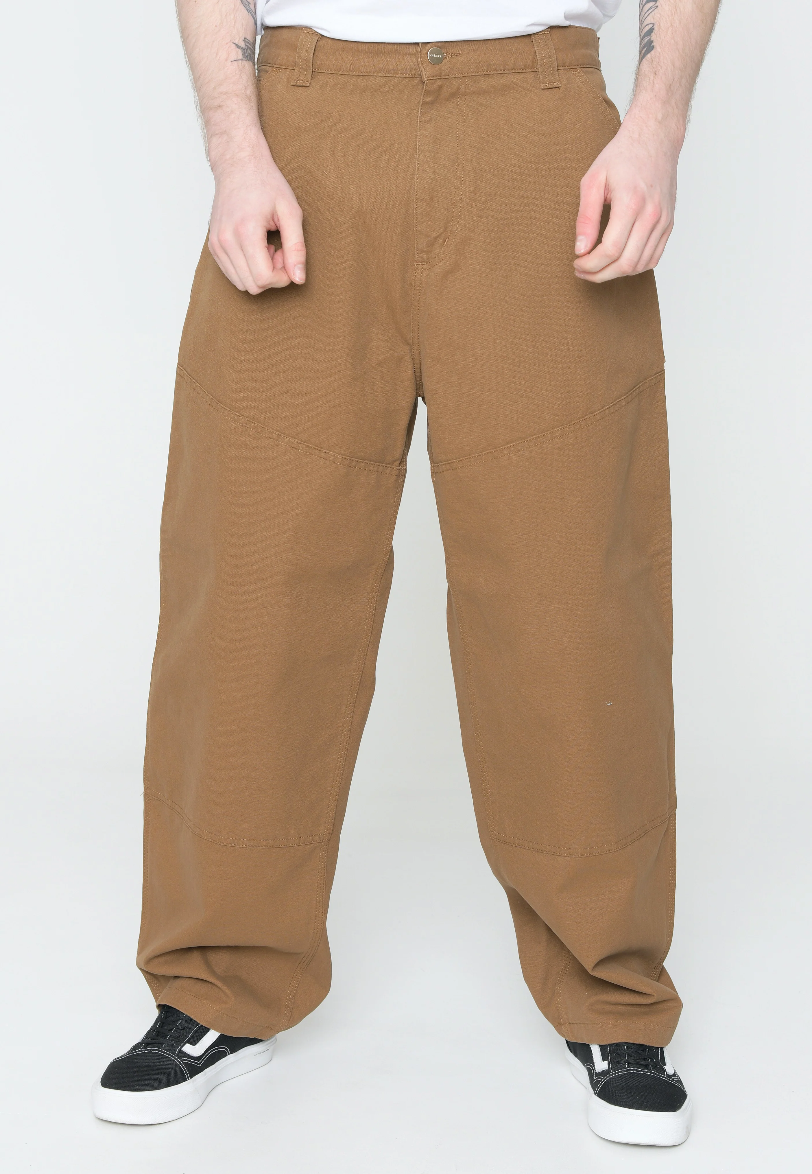 Carhartt WIP - Wide Panel Rinsed Hamilton Brown - Pants