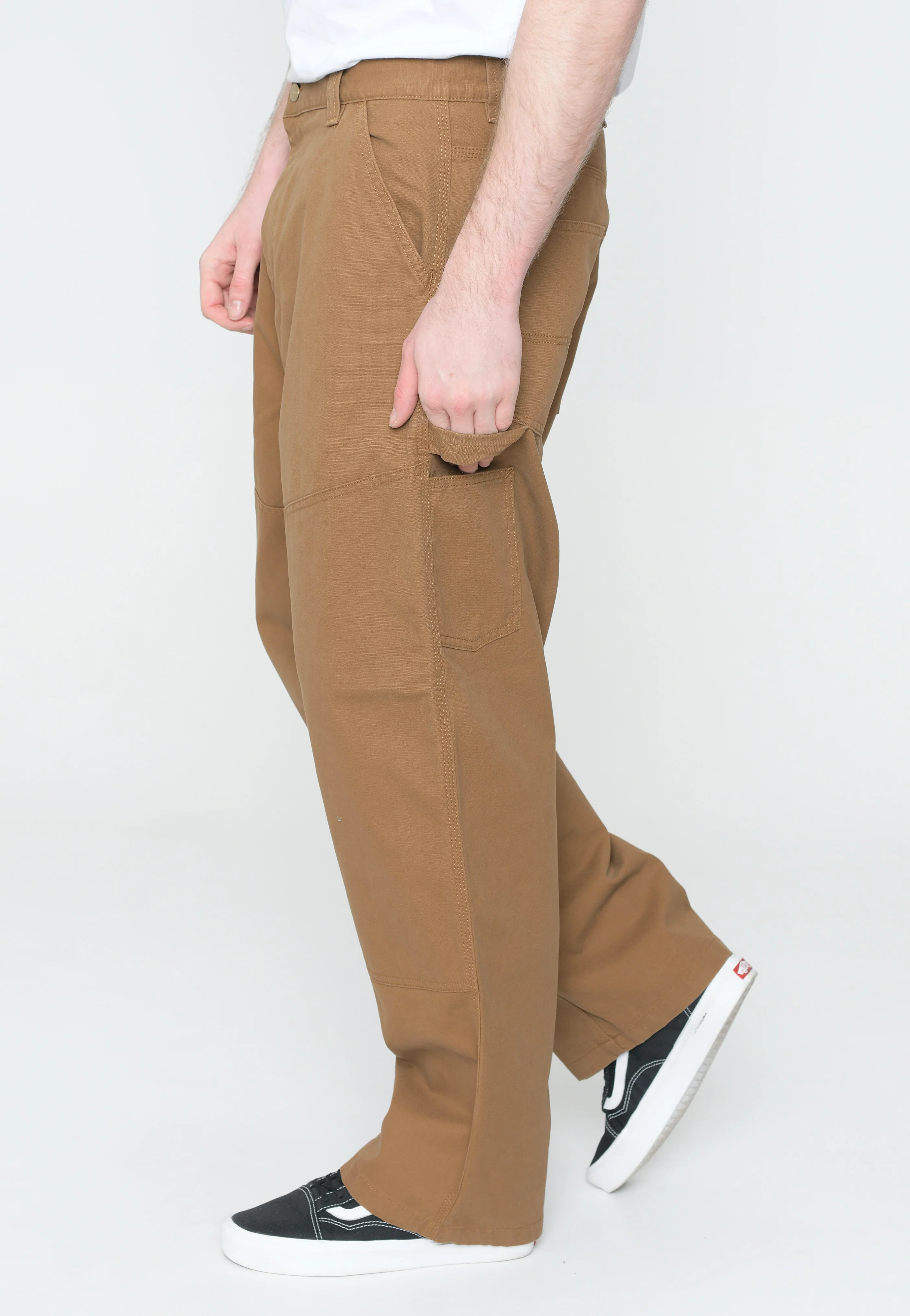 Carhartt WIP - Wide Panel Rinsed Hamilton Brown - Pants - Image 2