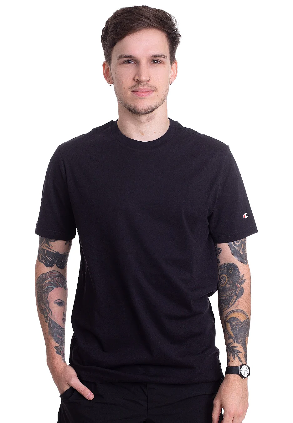 Champion - 2 Pack Crew-Neck OXGM/NBK - T-Shirt - Image 3