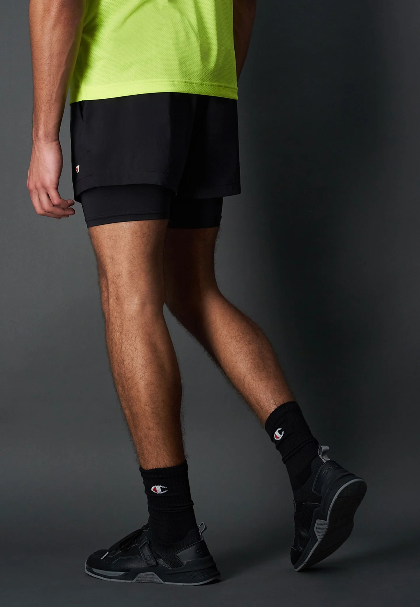 Champion - Double Dry Running NBK/NBK - Shorts - Image 4