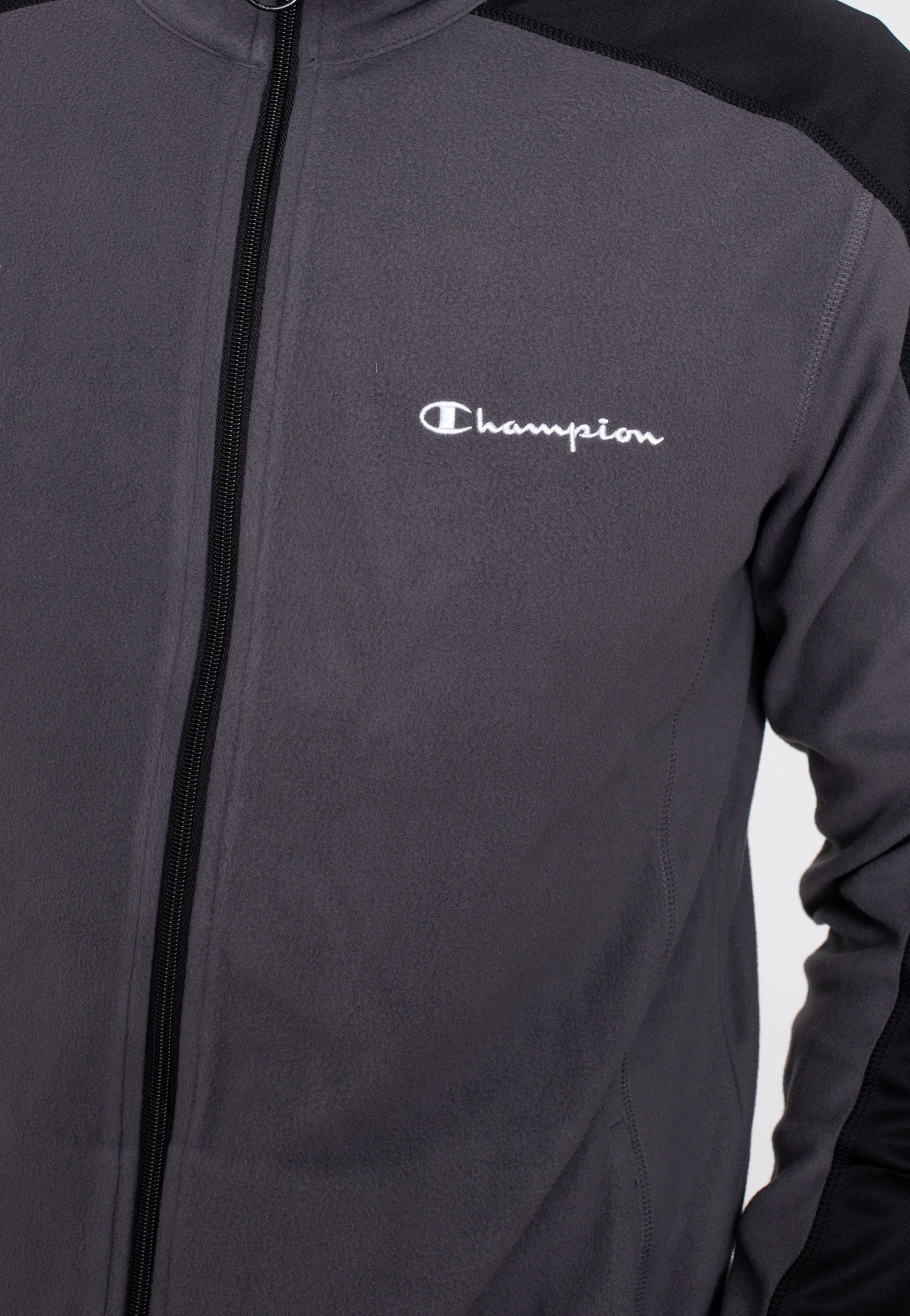 Champion - Full Zip Side Pocket Logo EBN/NBK - Track Jacket - Image 2