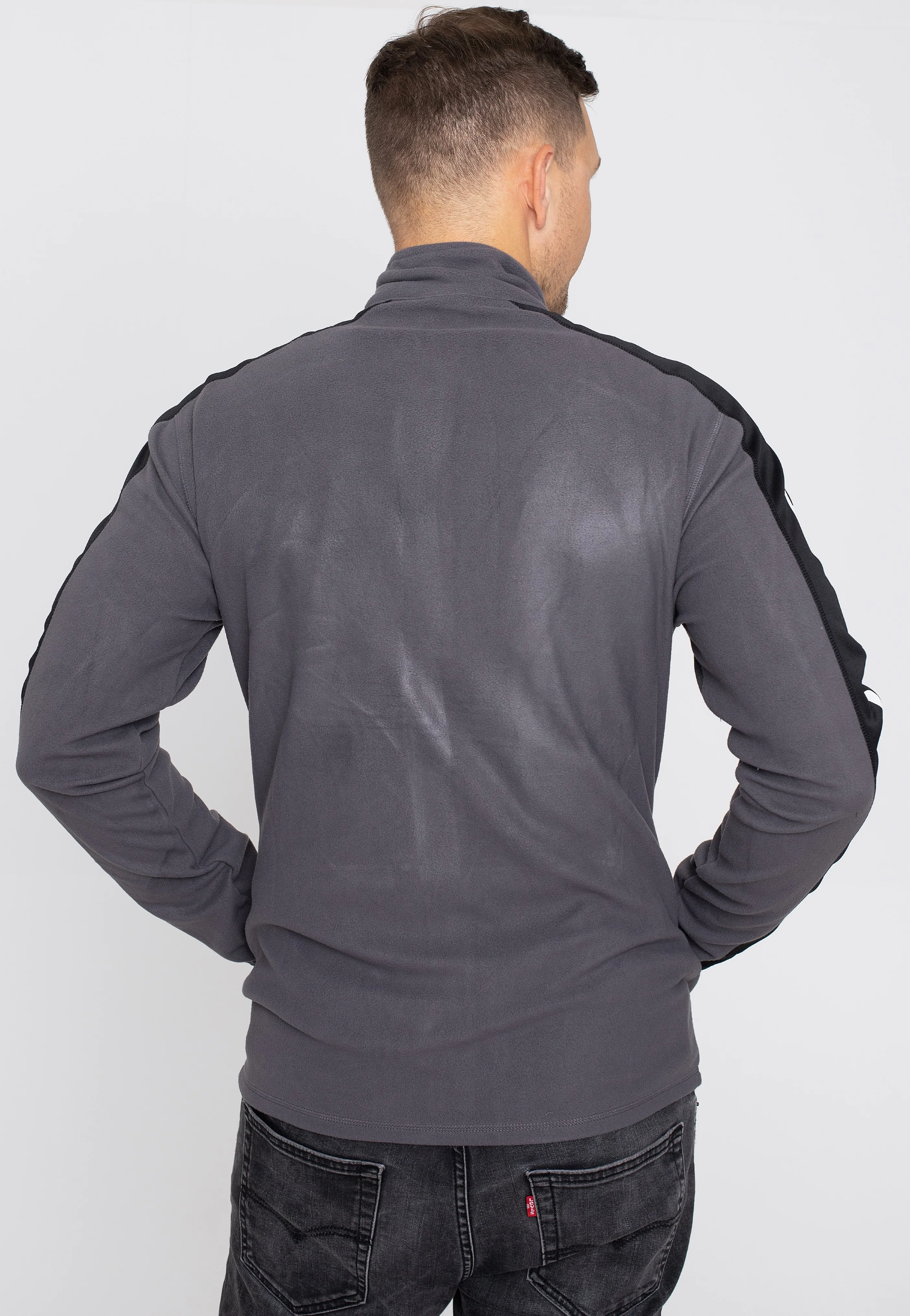Champion - Full Zip Side Pocket Logo EBN/NBK - Track Jacket - Image 4