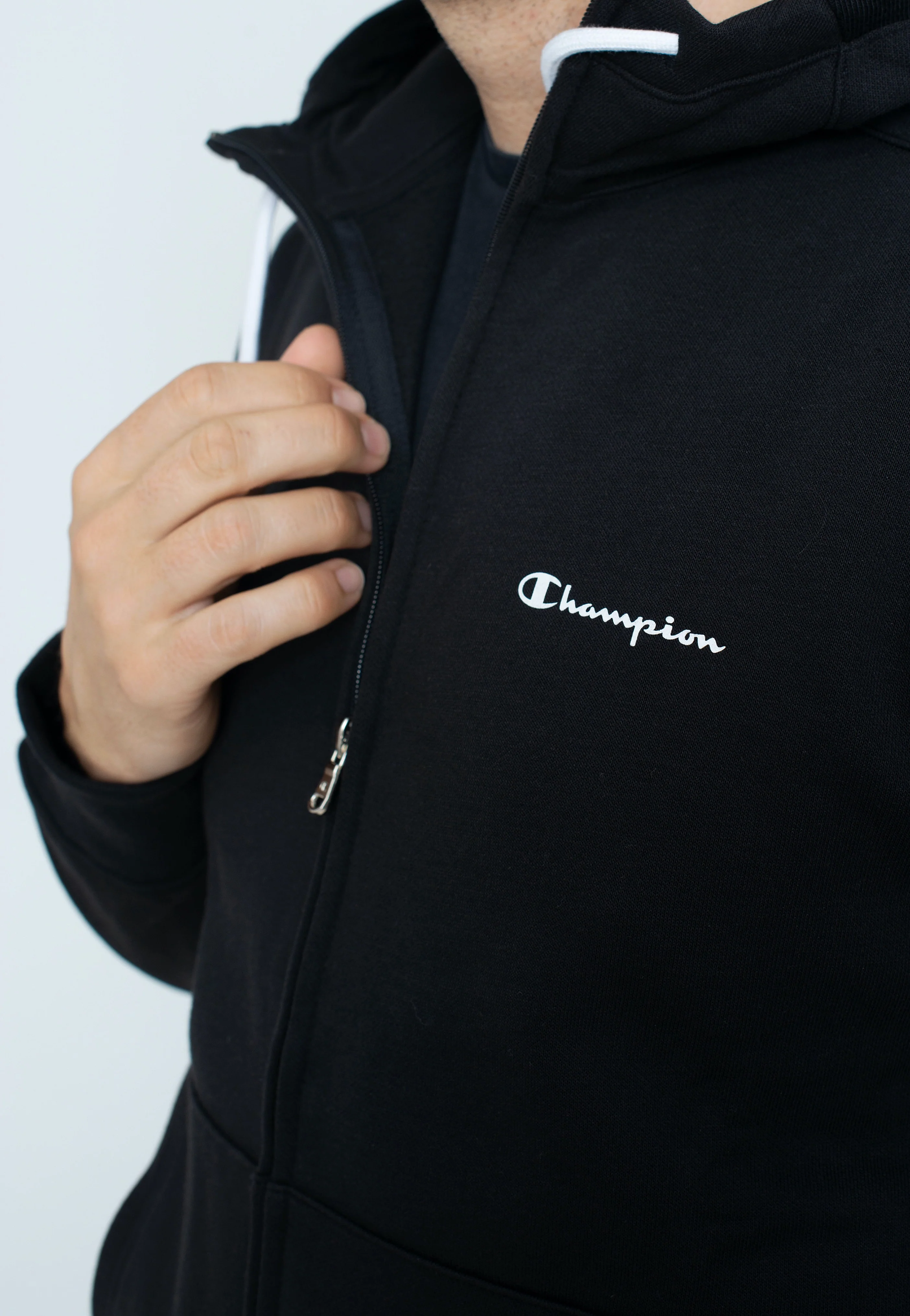Champion - Hooded Full Zip Black Beauty - Tracksuit - Image 7