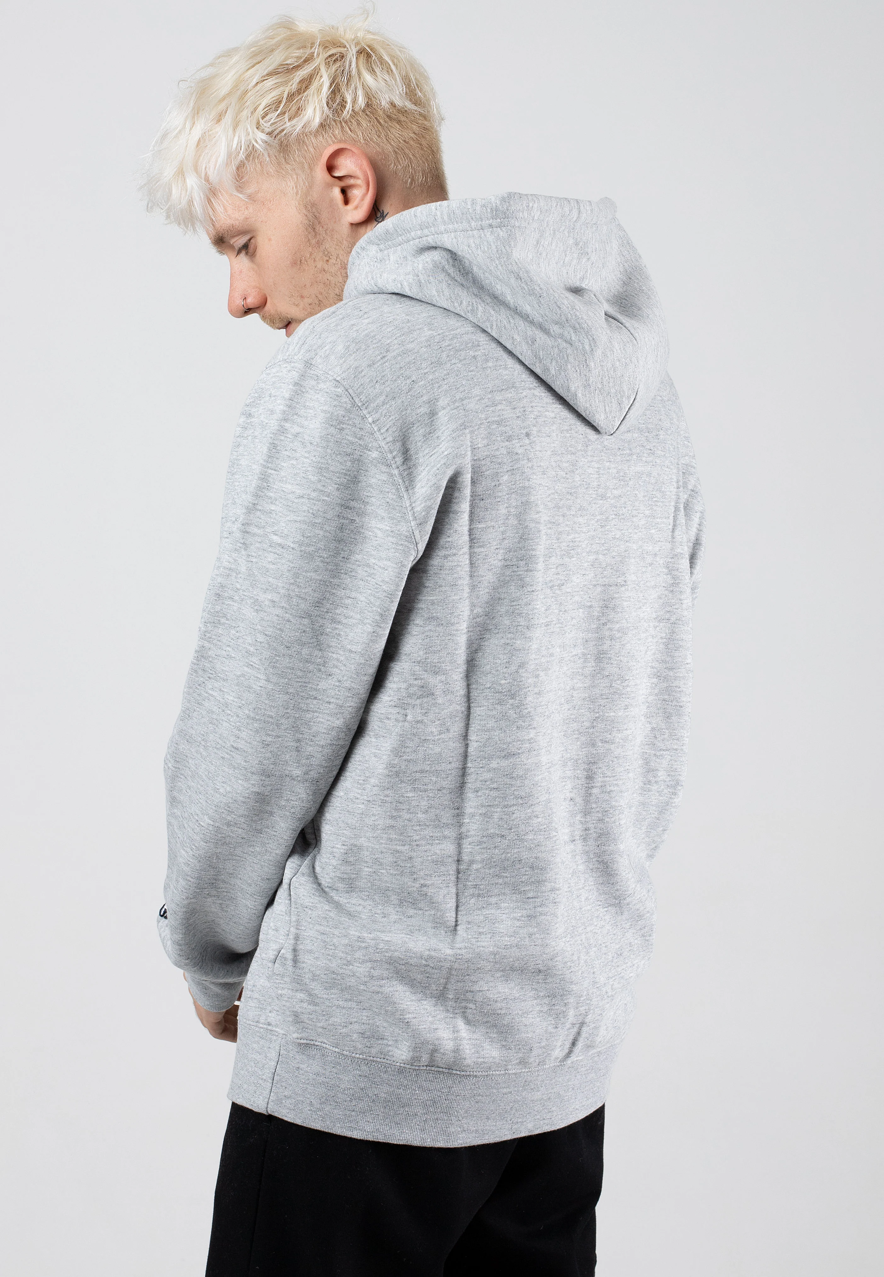 Champion - Hooded Full Zip New Oxford/Grey Melange - Zipper - Image 3