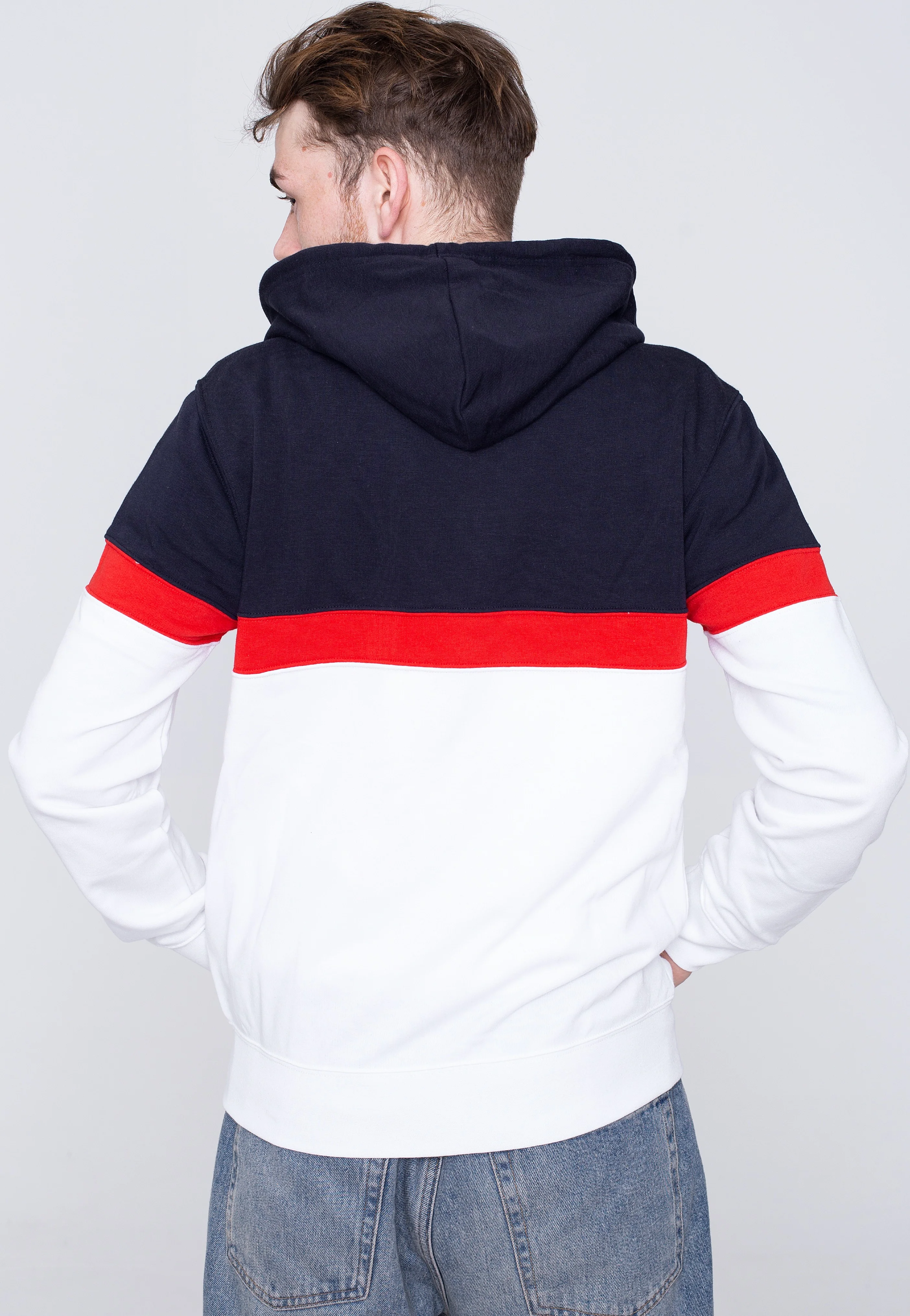 Champion - Hooded Full Zip WHT/NNY/NNY/HRR - Tracksuit - Image 3