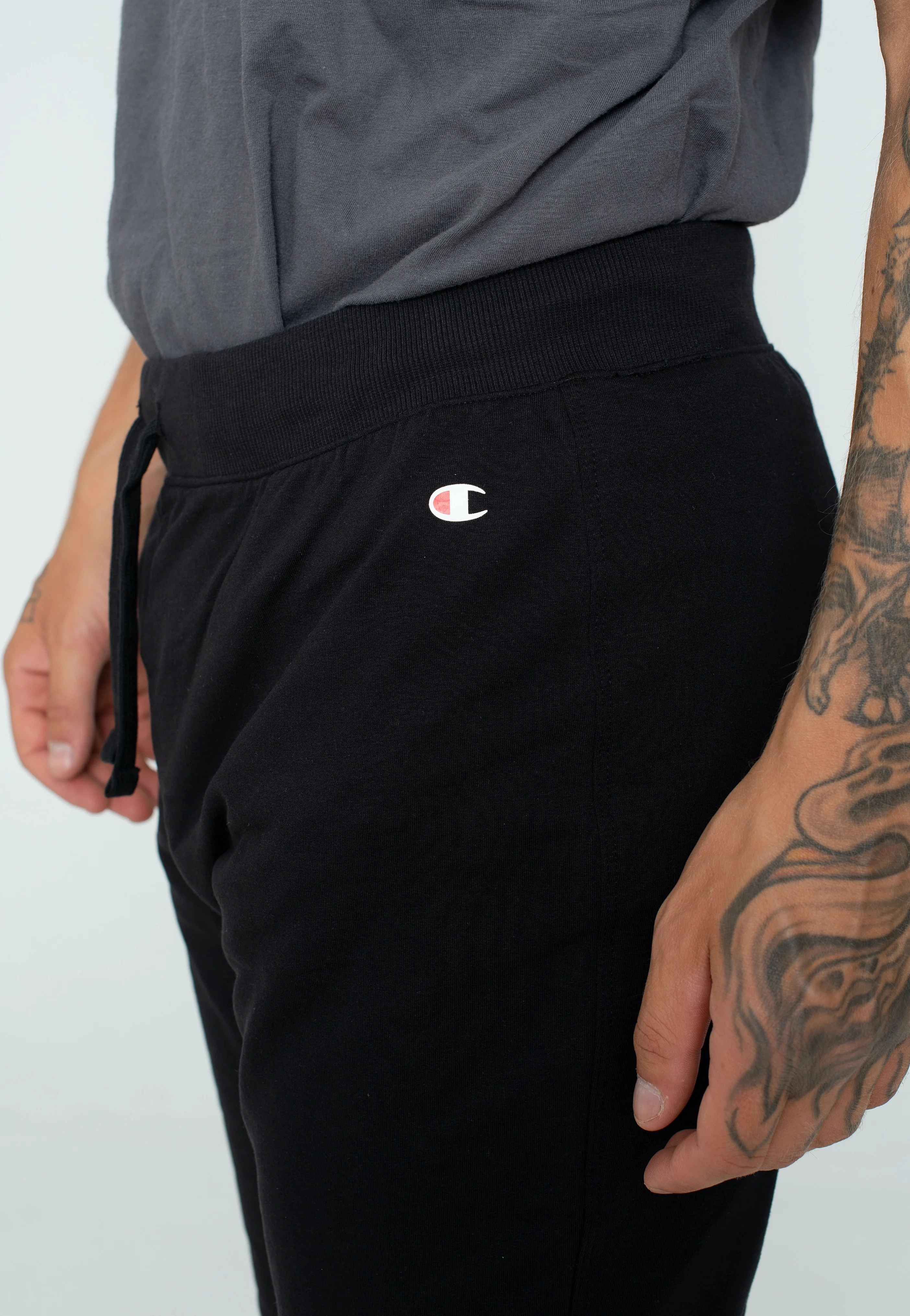 Champion - Rib Cuff Black Beauty - Sweat Pants - Image 5