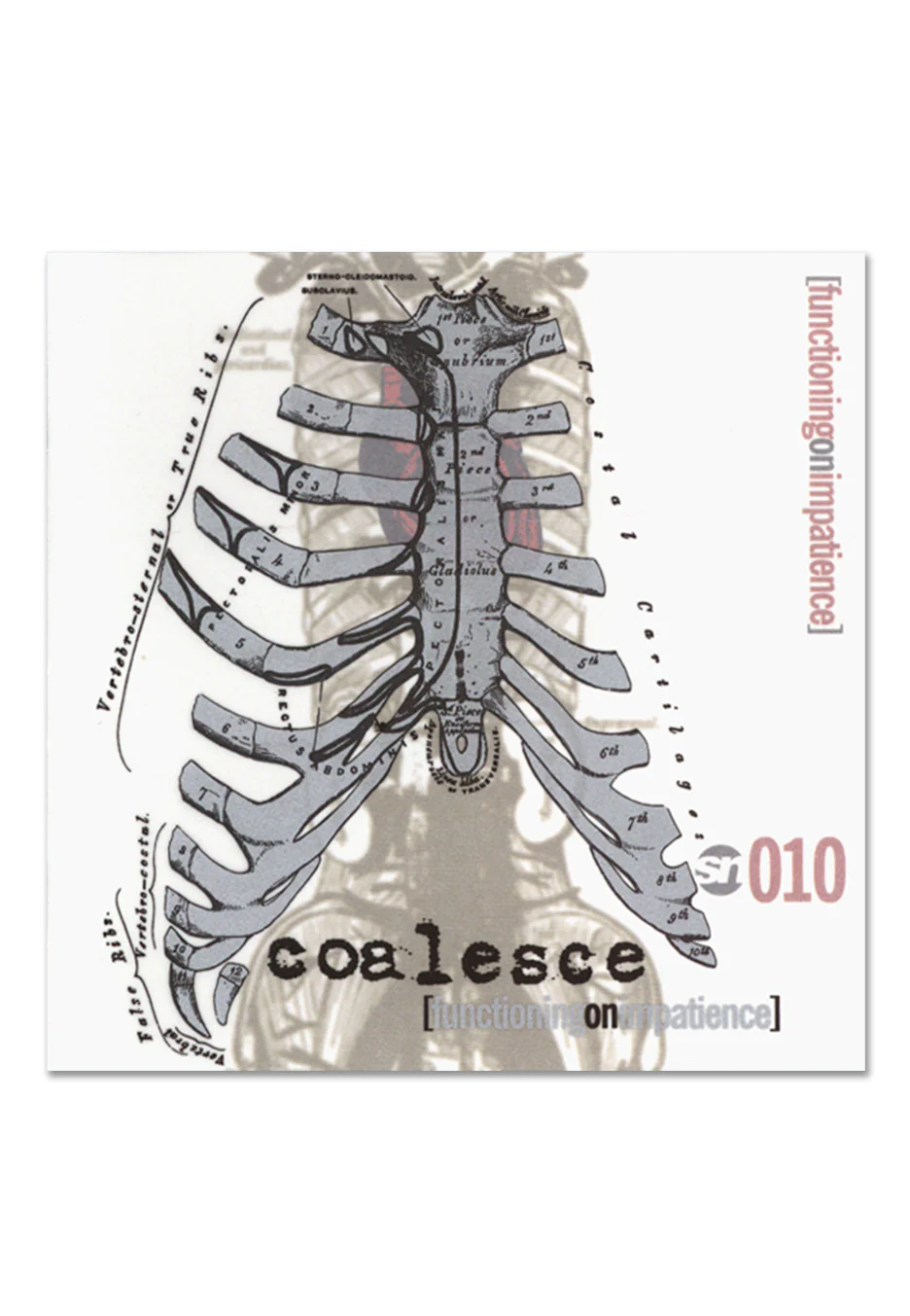 Coalesce - Functioning On Impatience Ltd. White/Gold/Silver/Red - Splatter Vinyl - Image 2