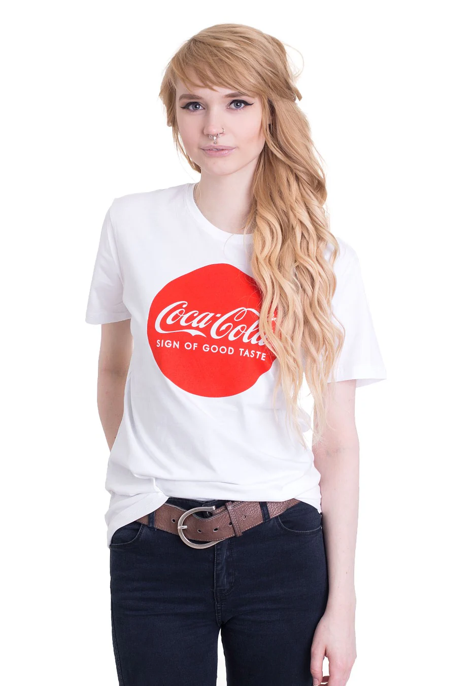 Coca-Cola - Round Logo White - T-Shirt - Image 5