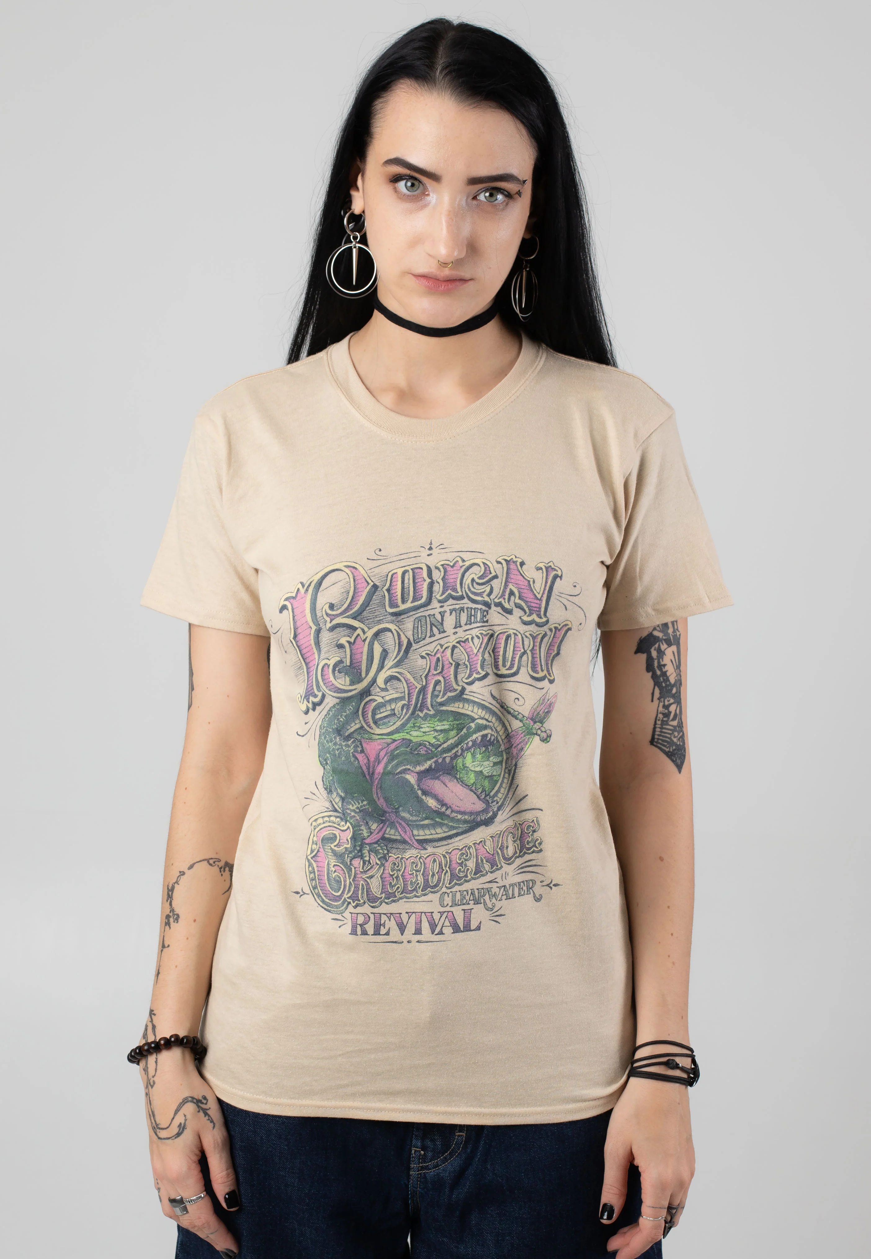 Creedence Clearwater Revival - Born On The Bayou Sand - T-Shirt - Image 5