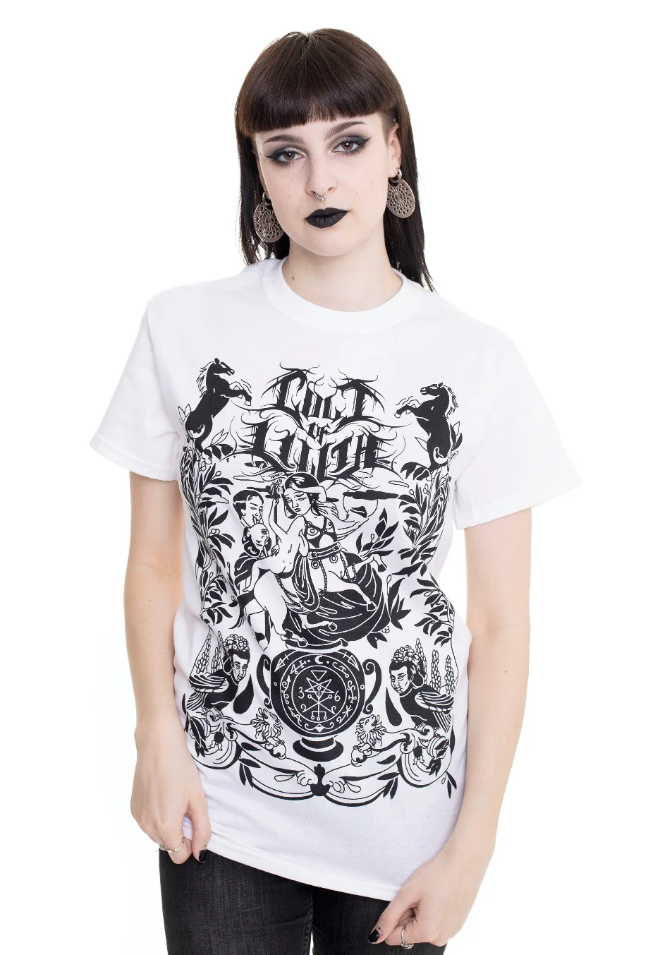 Cult Of Lilith - Gairah White - T-Shirt - Image 6