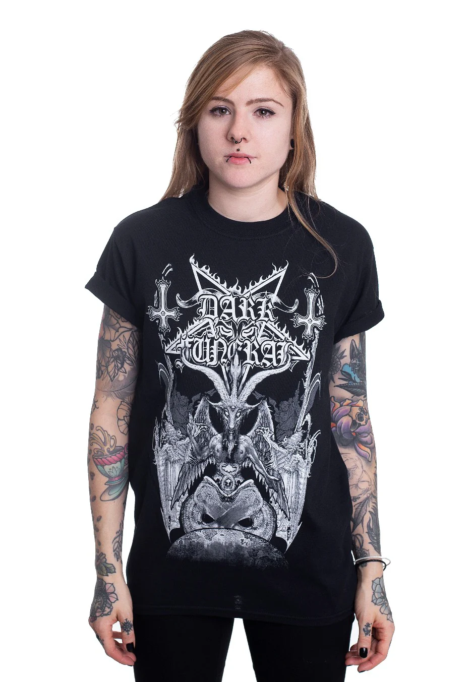 Dark Funeral - Baphomet - T-Shirt - Image 5