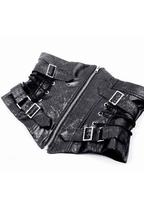 Dark In Love - Punk Metal Decor Waist - Corset - Image 7