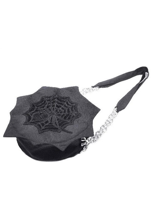 Dark In Love - Spider Web Embroidered Hollow - Bag - Image 7
