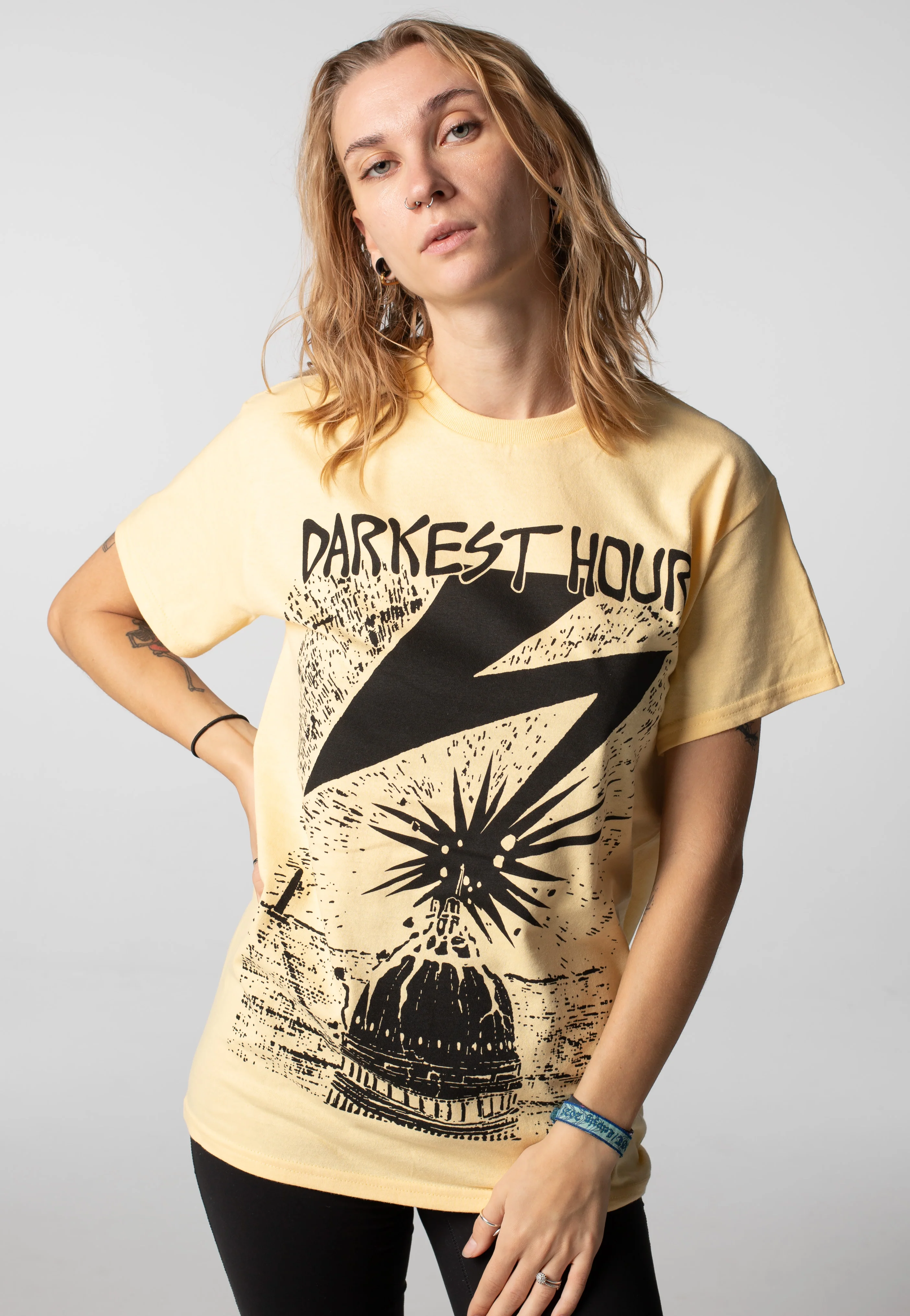 Darkest Hour - Bad B Yellow Haze - T-Shirt - Image 5